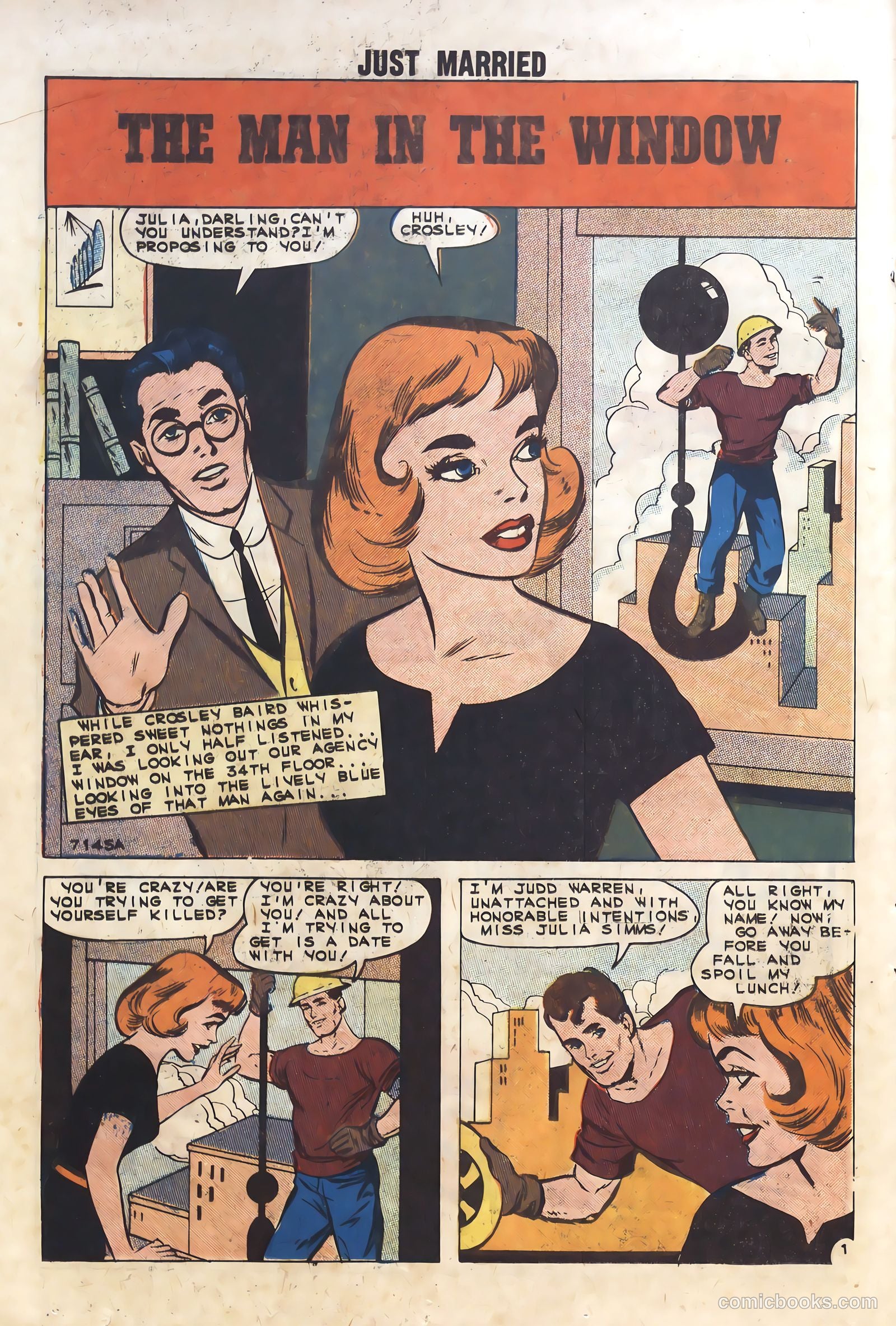 Just Married #21 (1961) — page 19 of 35