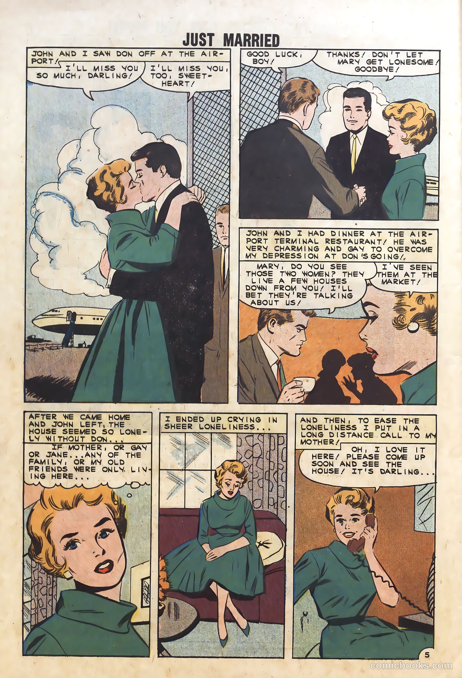 Just Married #21 (1961) — page 29 of 35