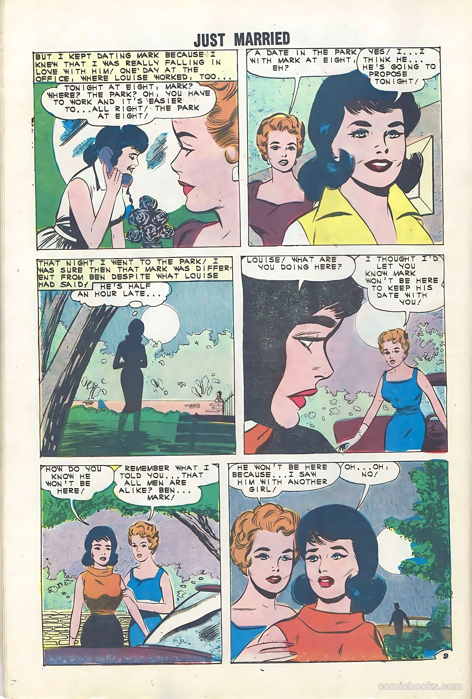 Just Married #22 (1961) — page 12 of 36