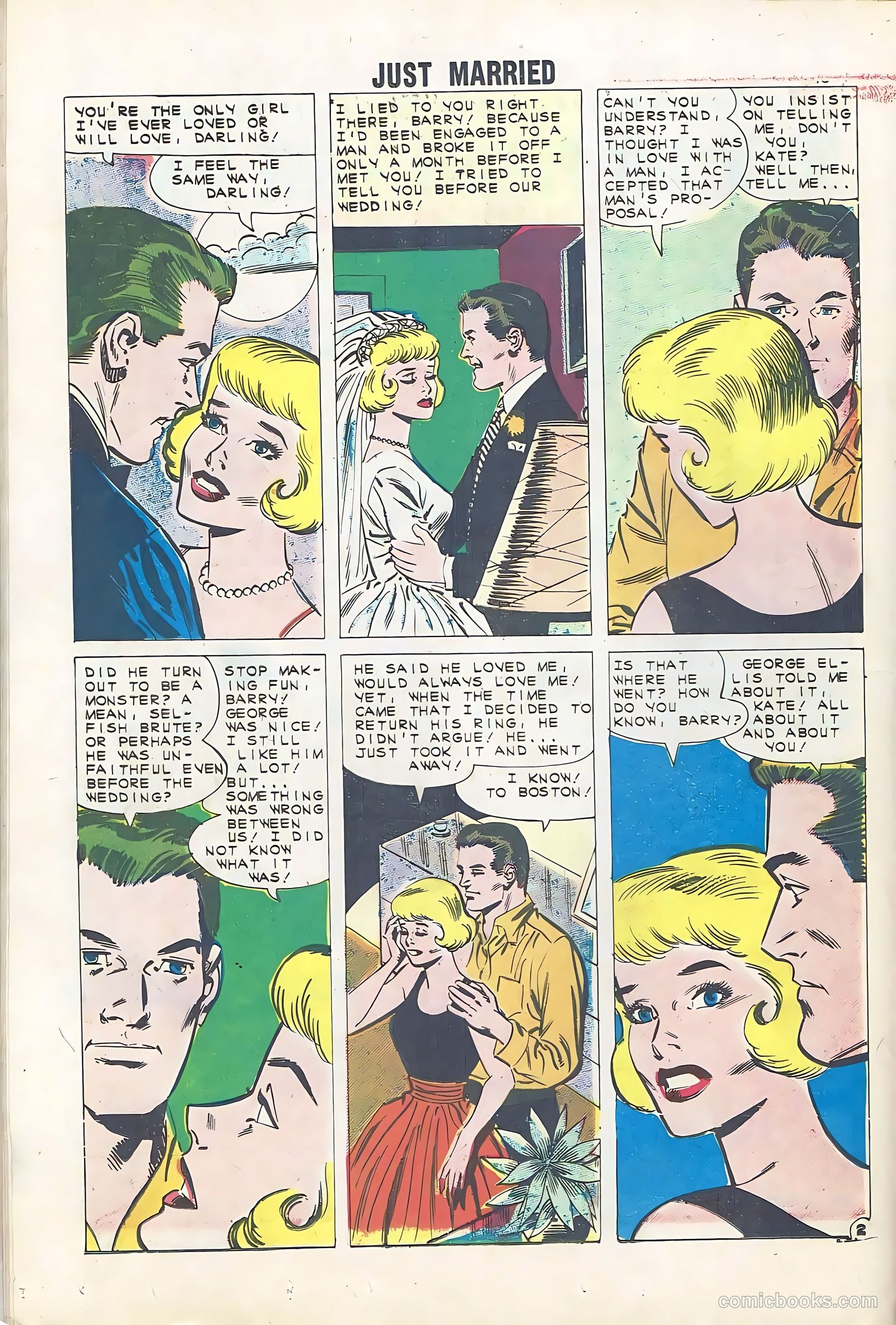 Just Married #22 (1961) — page 16 of 36