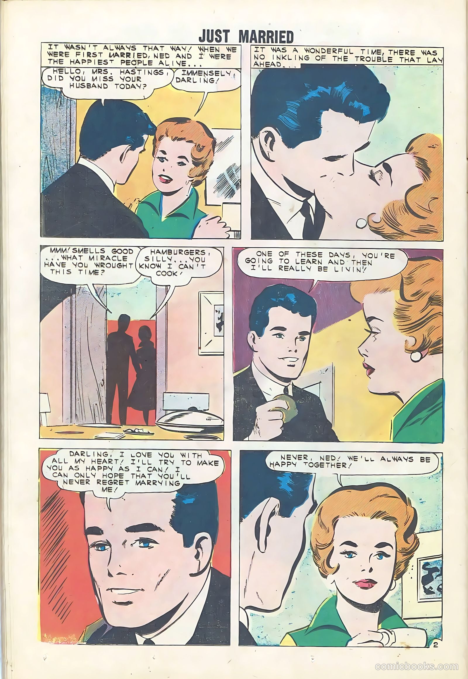 Just Married #22 (1961) — page 24 of 36