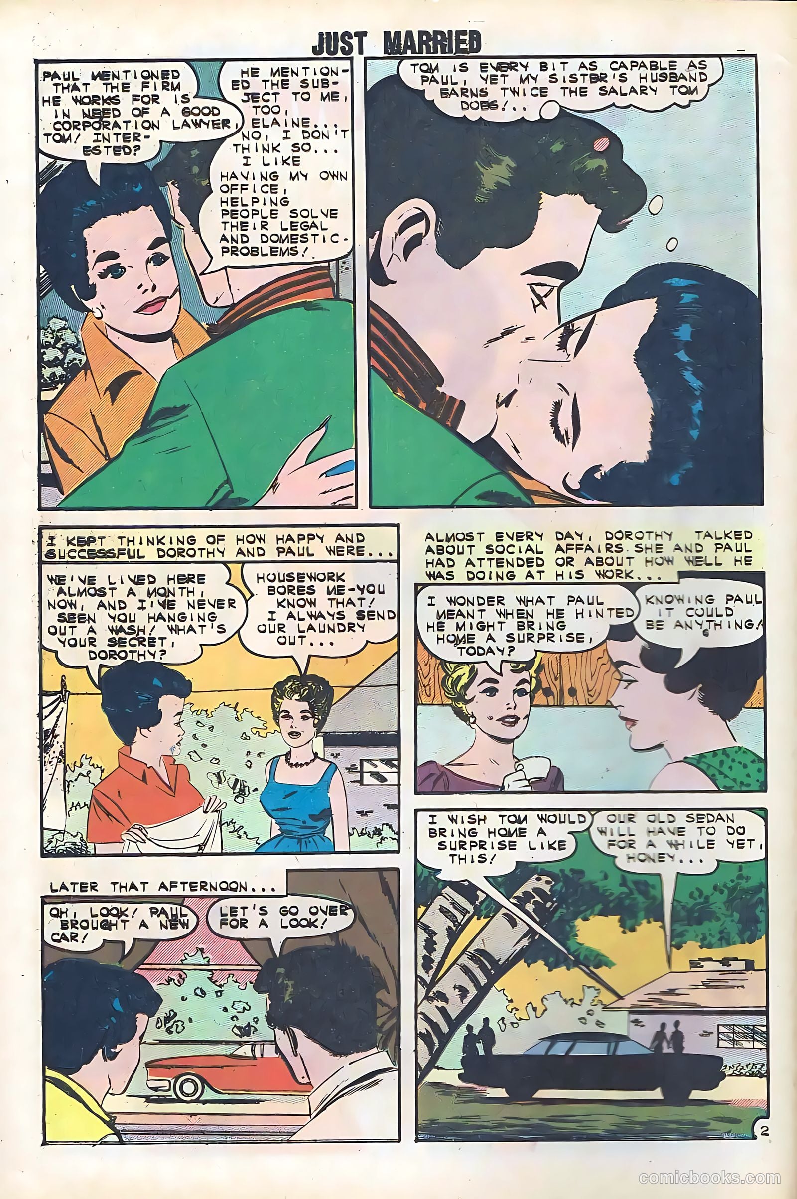 Just Married #23 (1962) — page 4 of 36