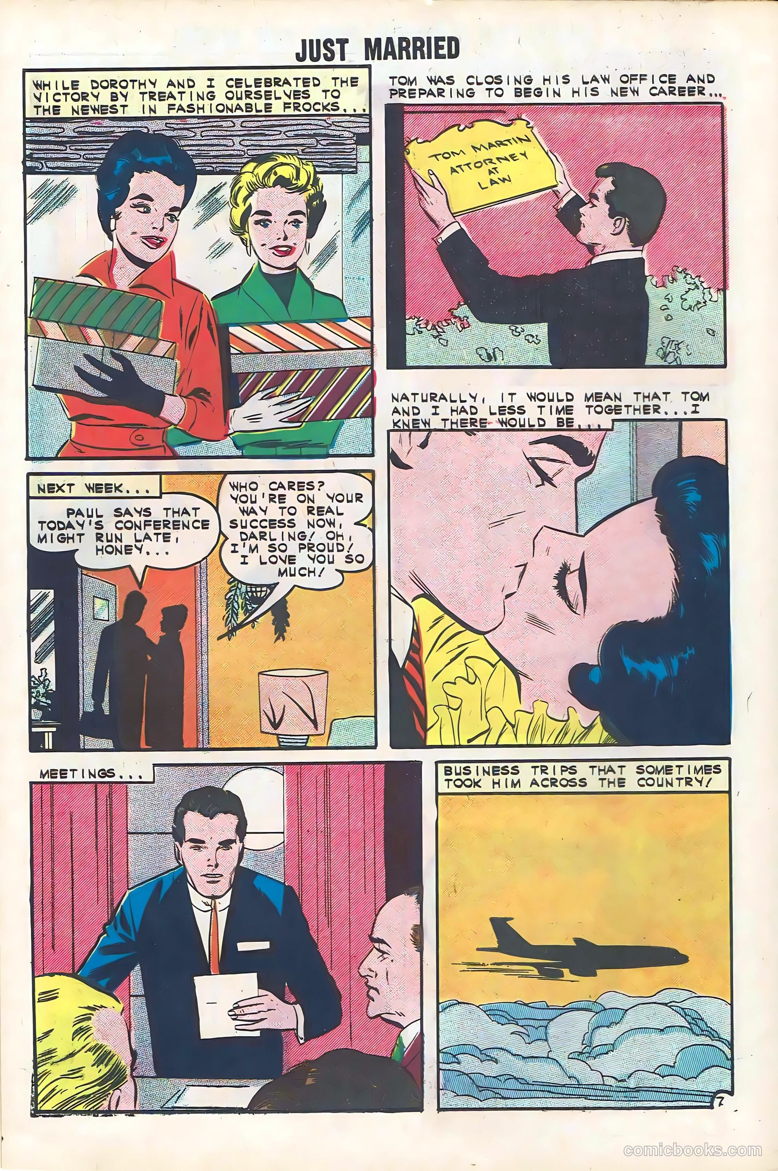 Just Married #23 (1962) — page 10 of 36