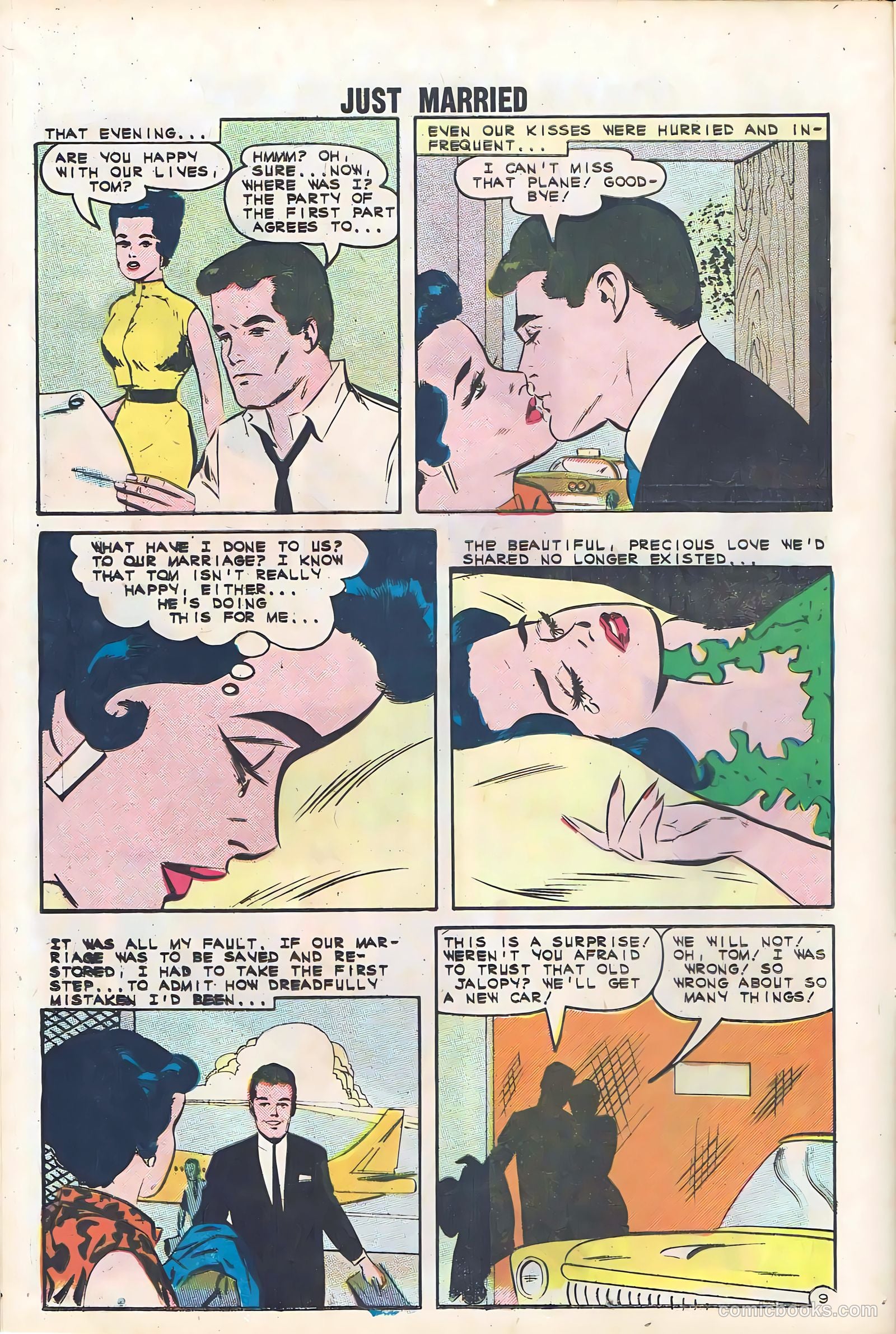 Just Married #23 (1962) — page 12 of 36