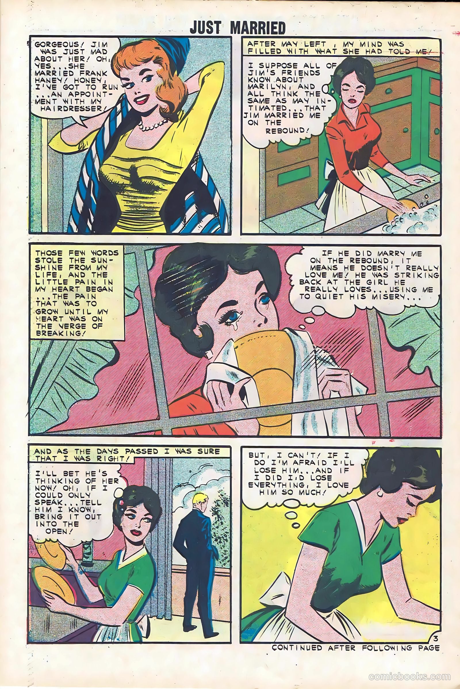 Just Married #23 (1962) — page 30 of 36