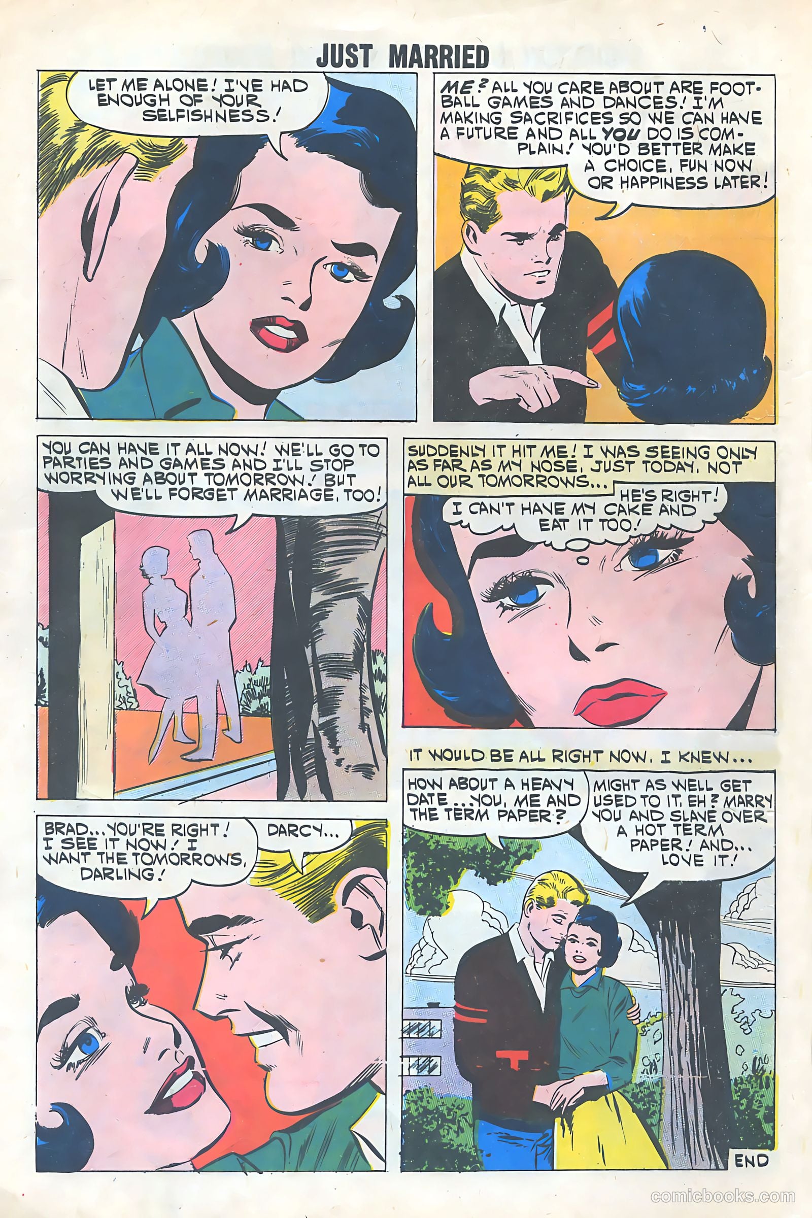 Just Married #24 (1962) — page 8 of 36