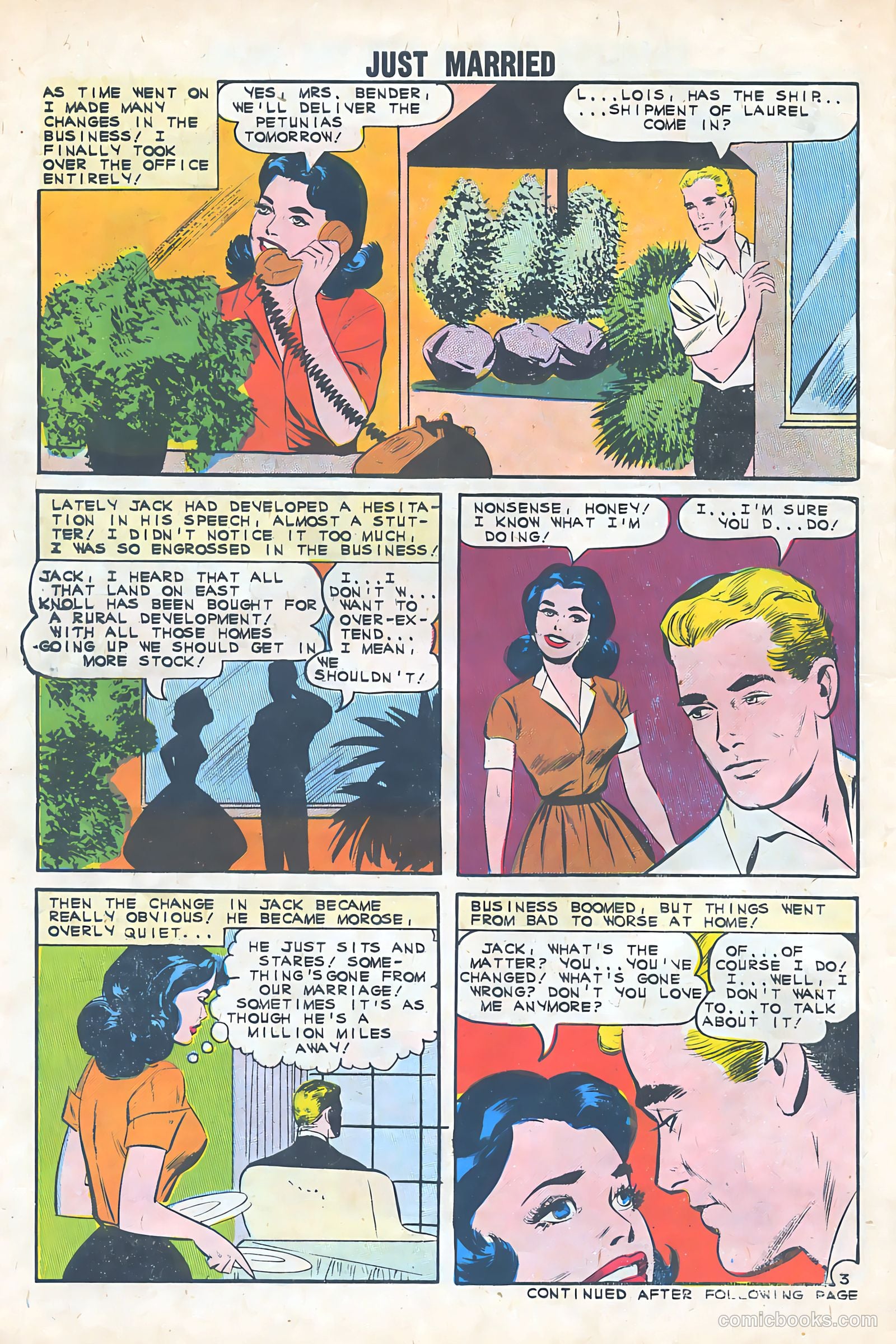 Just Married #24 (1962) — page 30 of 36