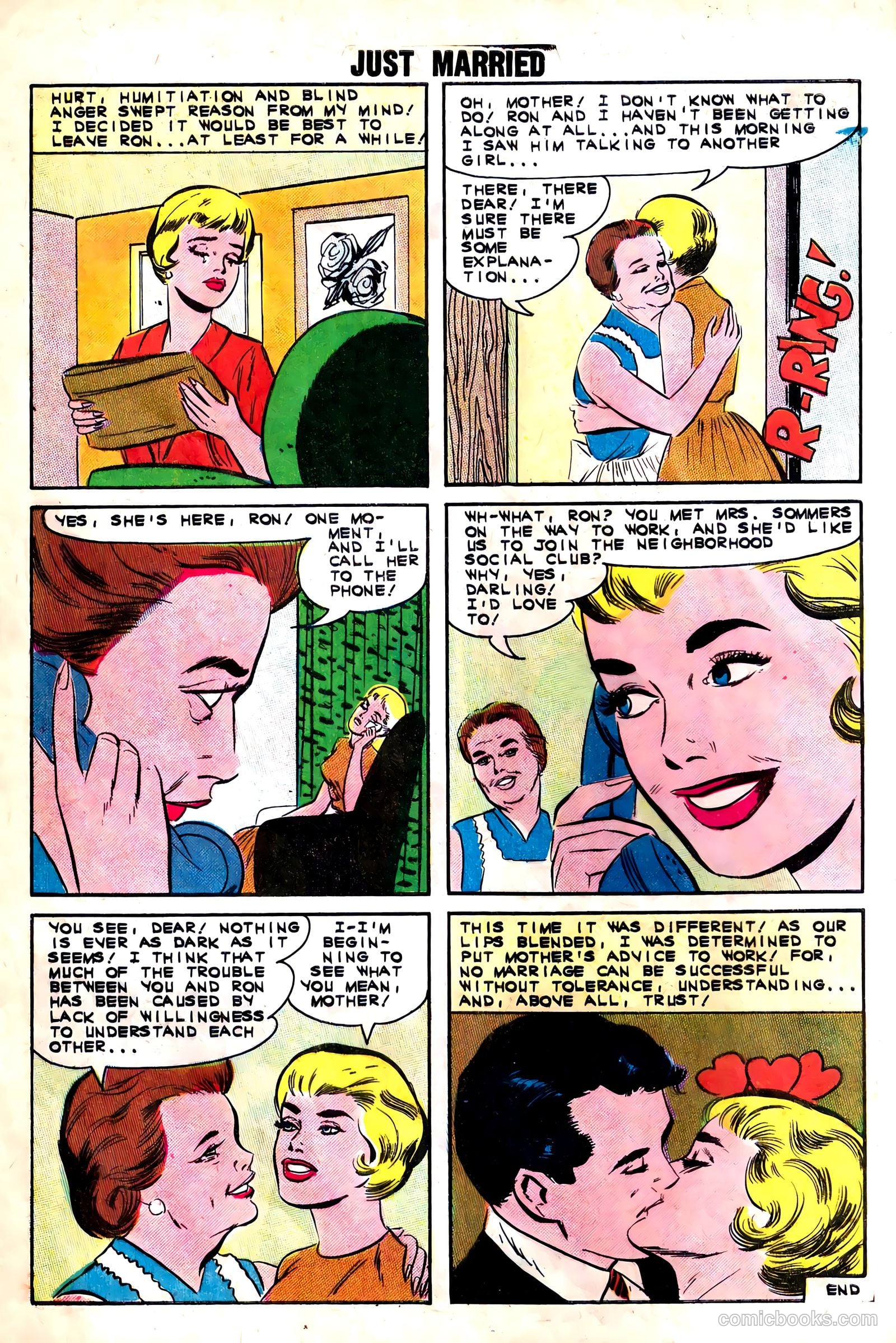 Just Married #25 (1962) — page 8 of 36