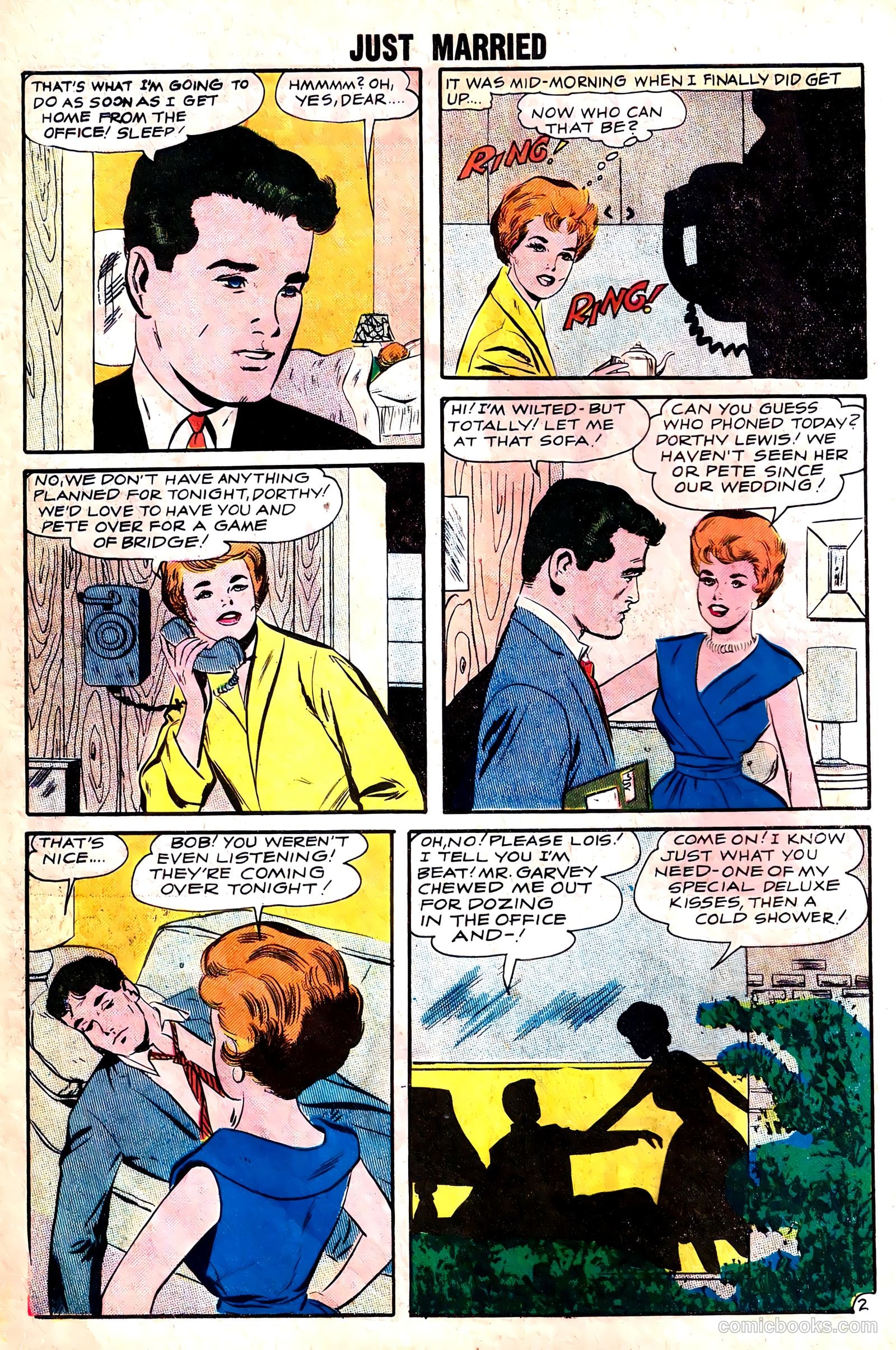 Just Married #25 (1962) — page 10 of 36