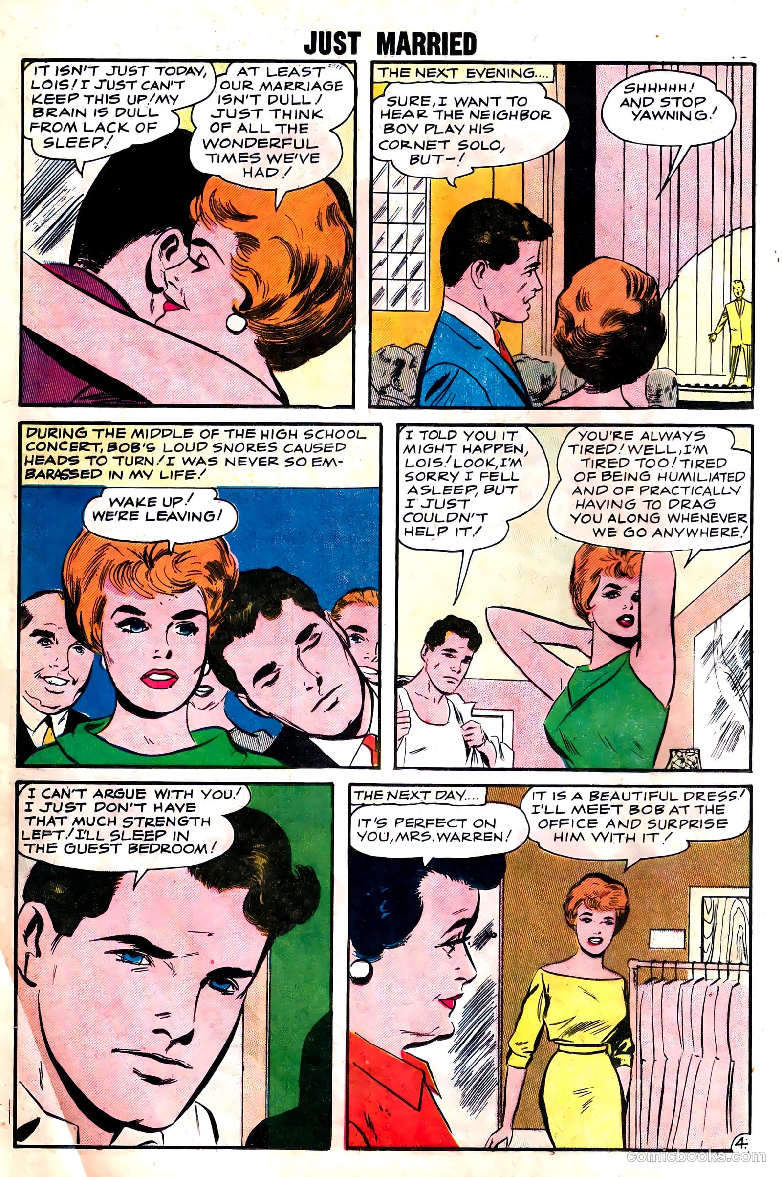 Just Married #25 (1962) — page 12 of 36