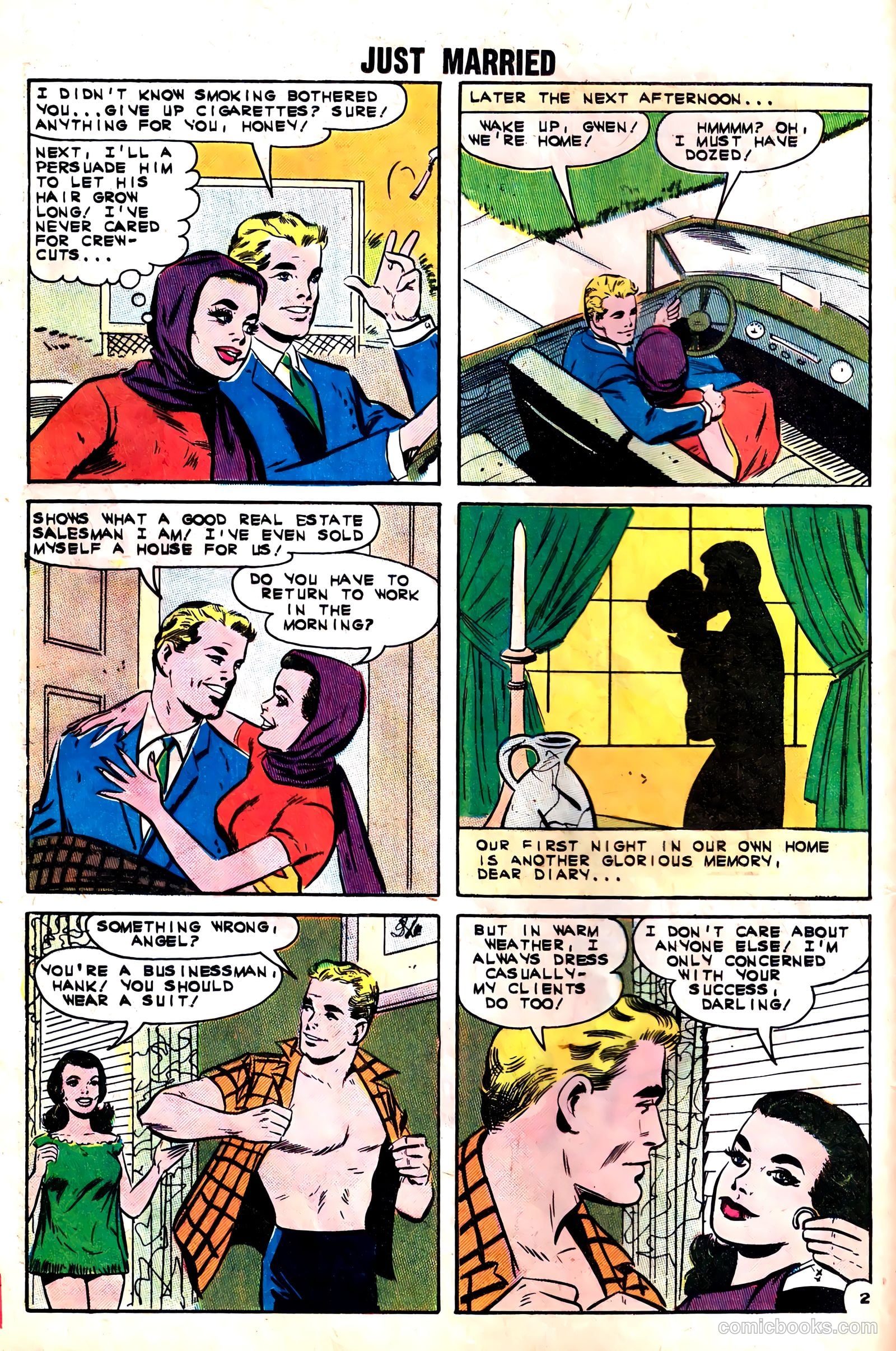 Just Married #25 (1962) — page 24 of 36