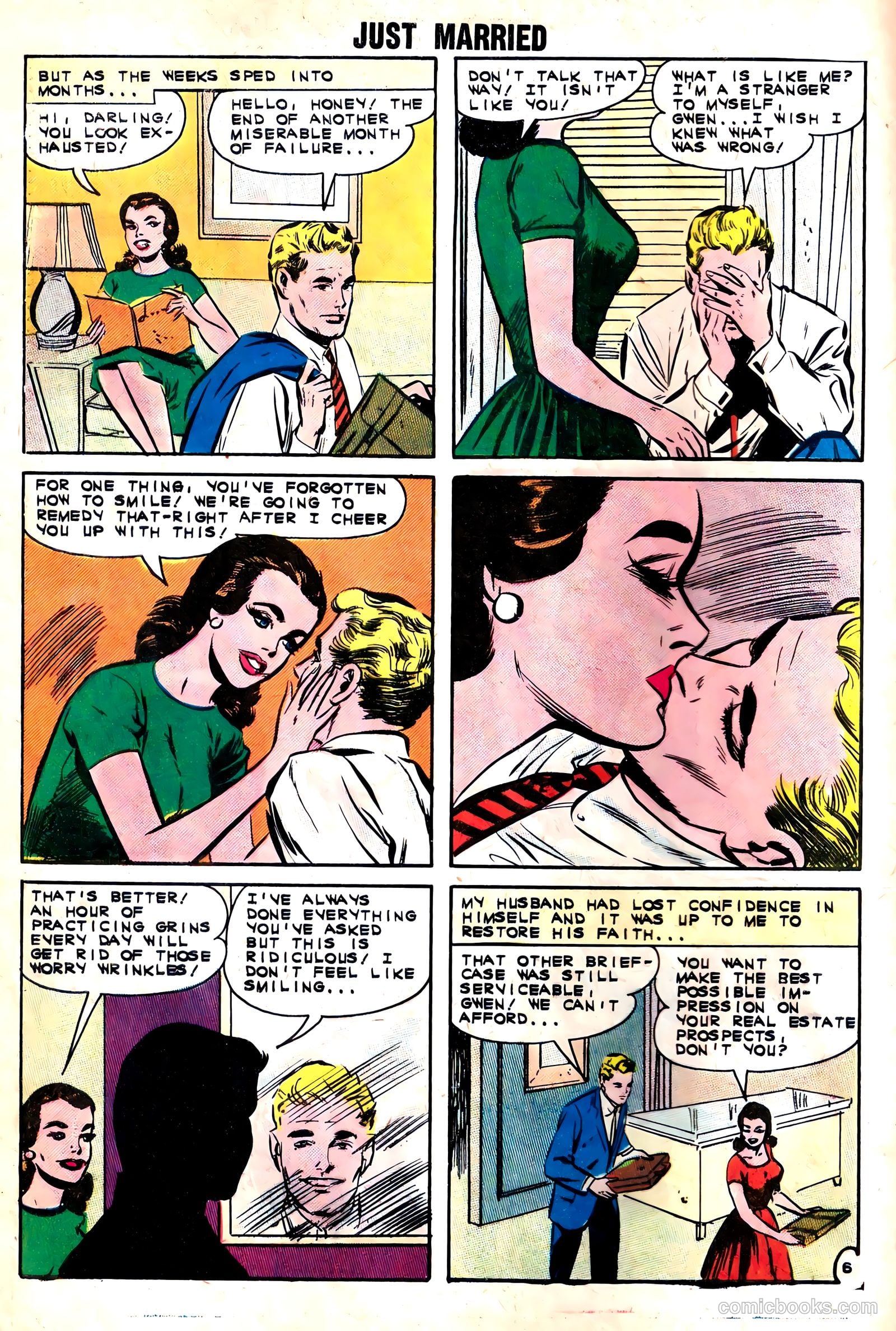 Just Married #25 (1962) — page 28 of 36