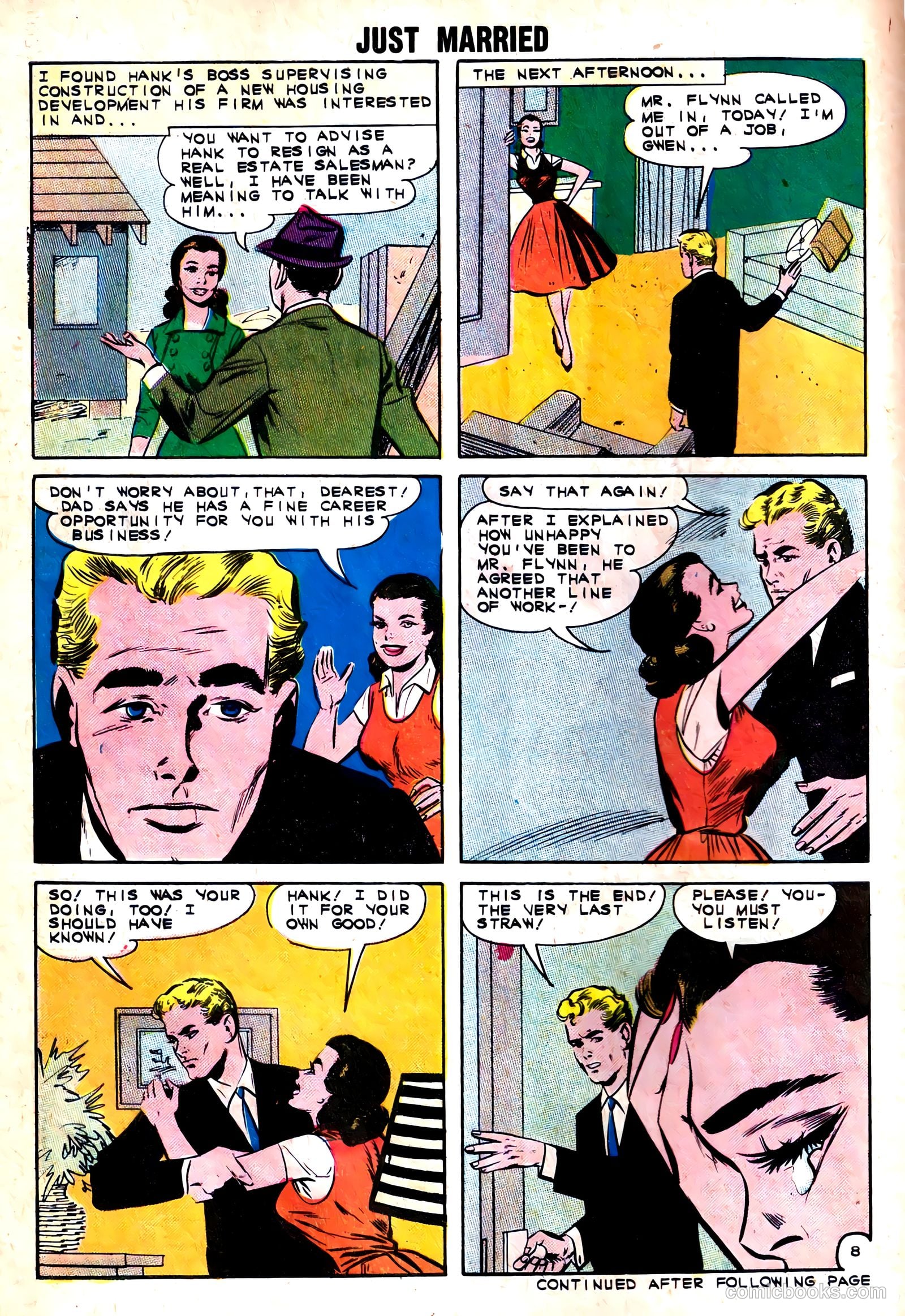 Just Married #25 (1962) — page 30 of 36