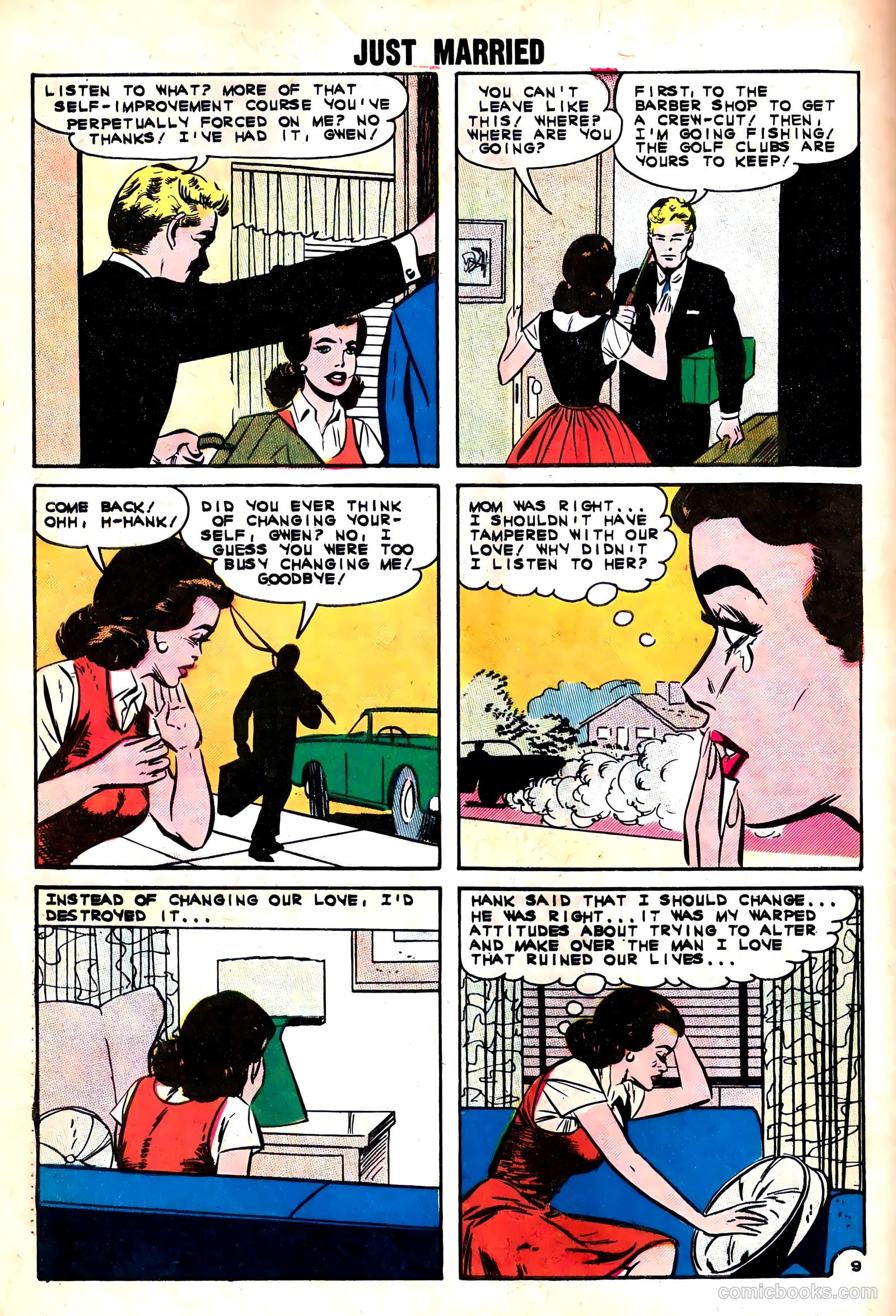 Just Married #25 (1962) — page 32 of 36