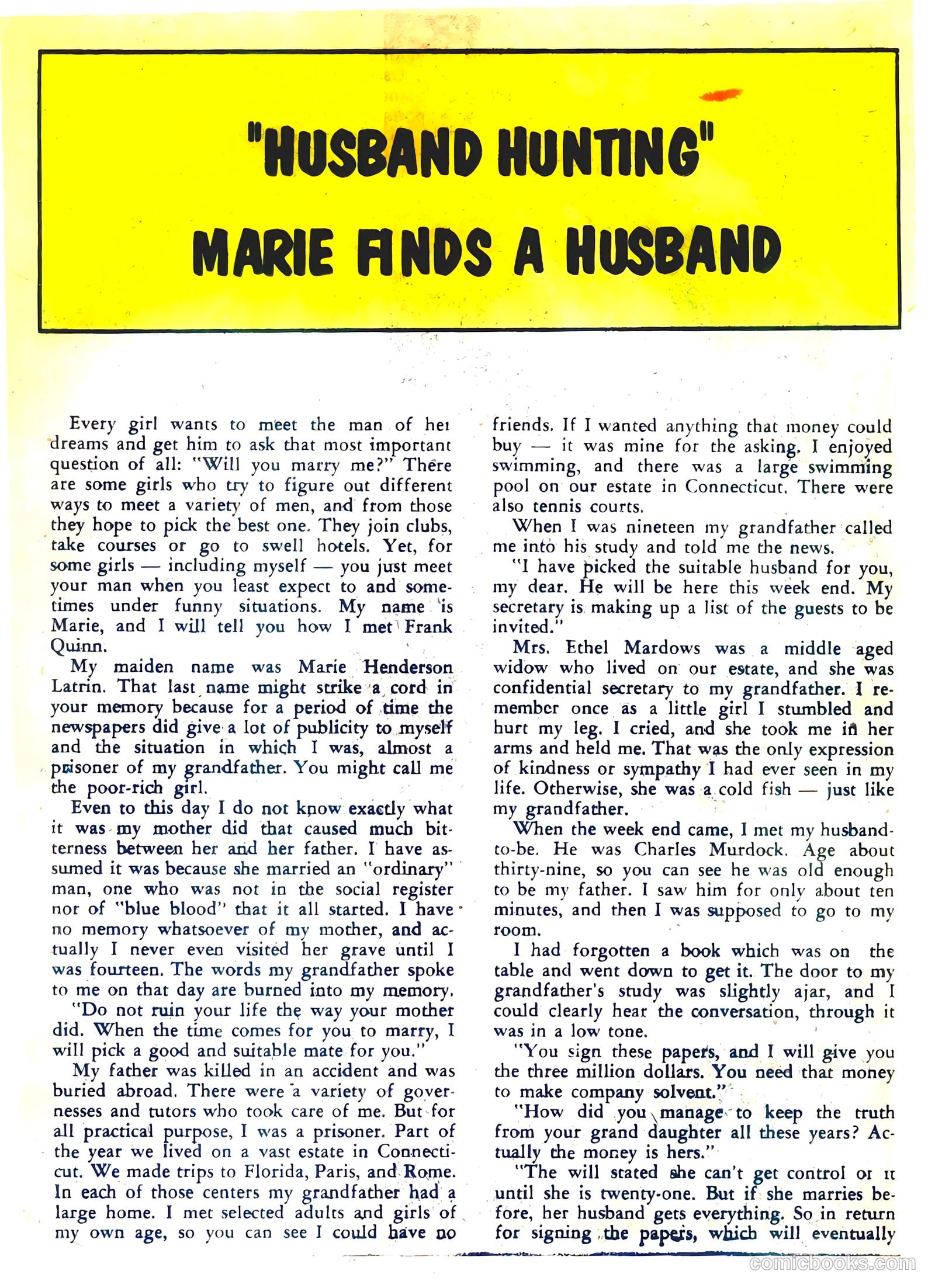 Just Married #26 (1962) — page 20 of 36