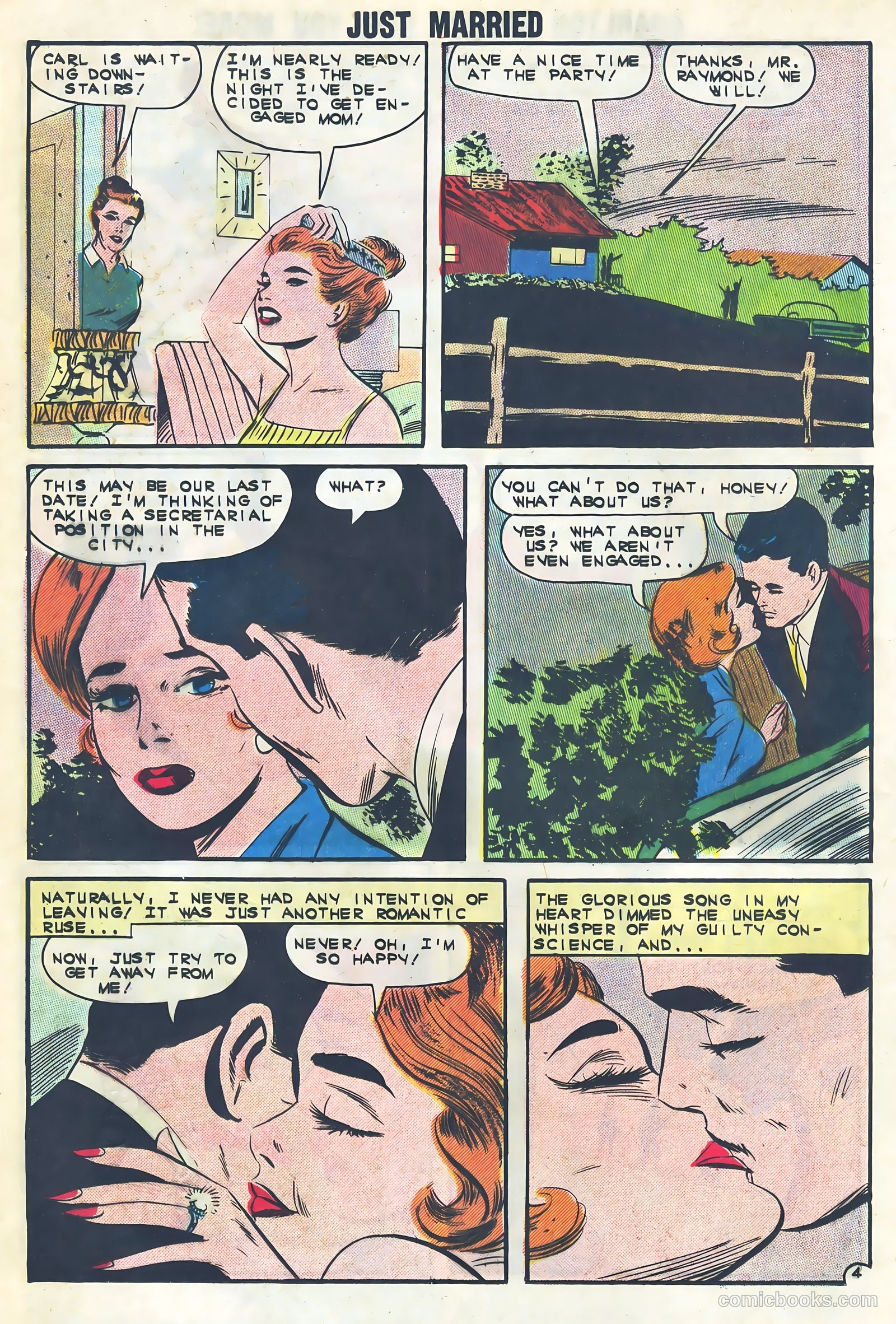 Just Married #27 (1962) — page 12 of 36