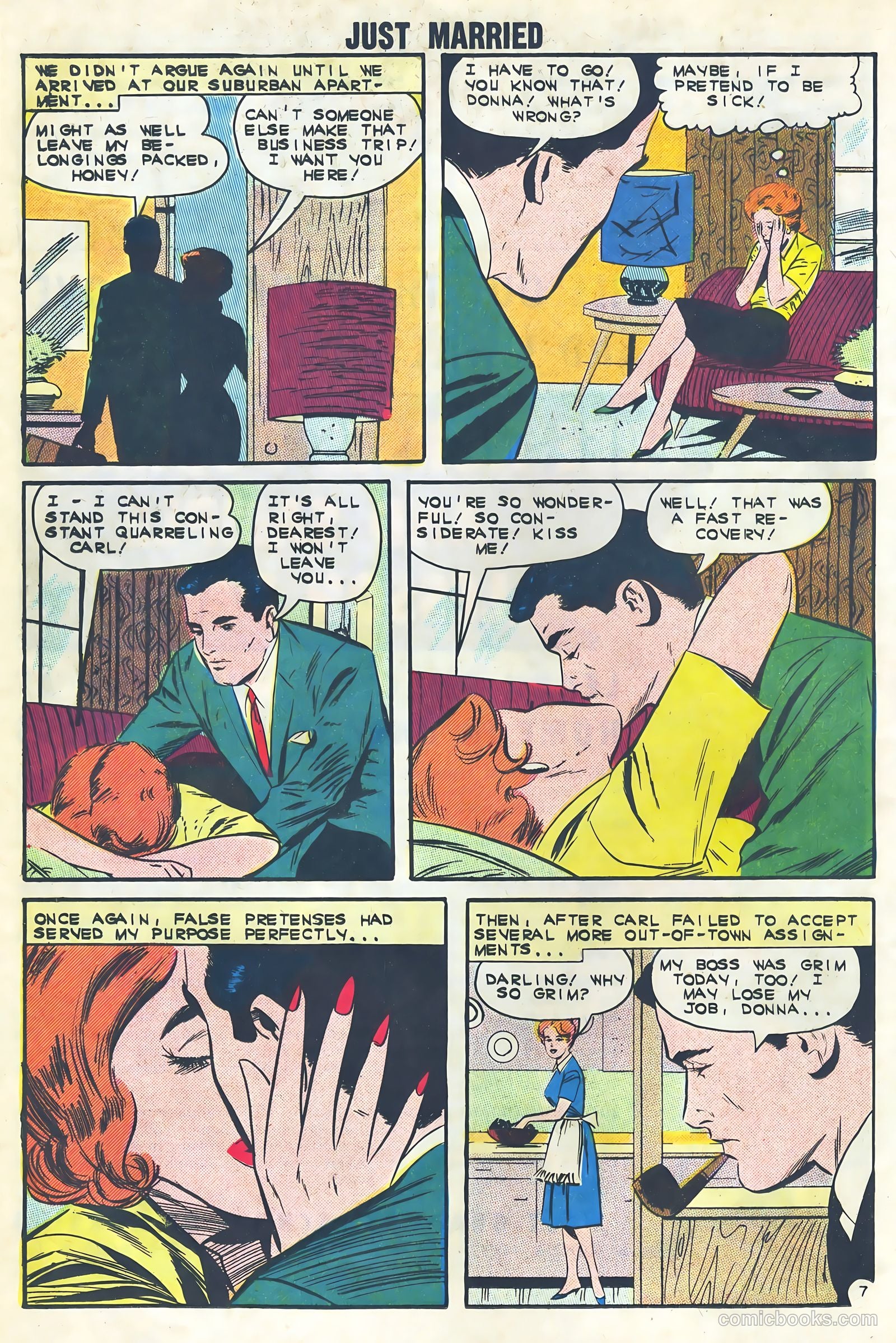 Just Married #27 (1962) — page 16 of 36
