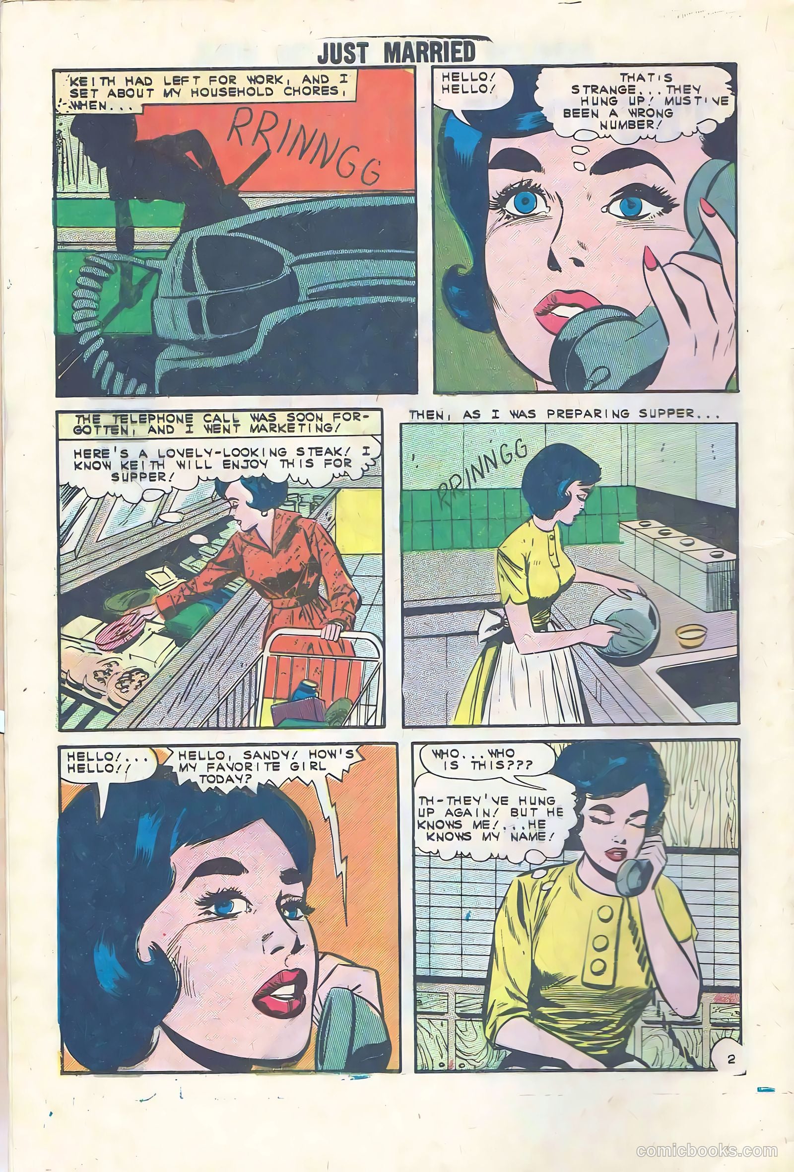 Just Married #28 (1962) — page 8 of 36
