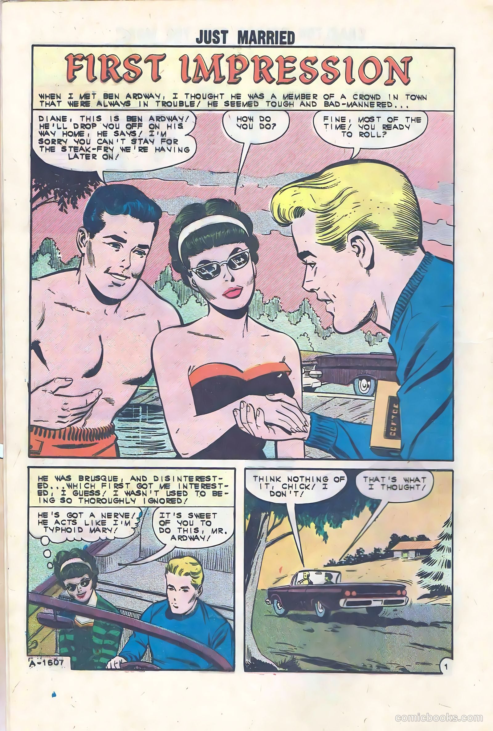 Just Married #28 (1962) — page 12 of 36