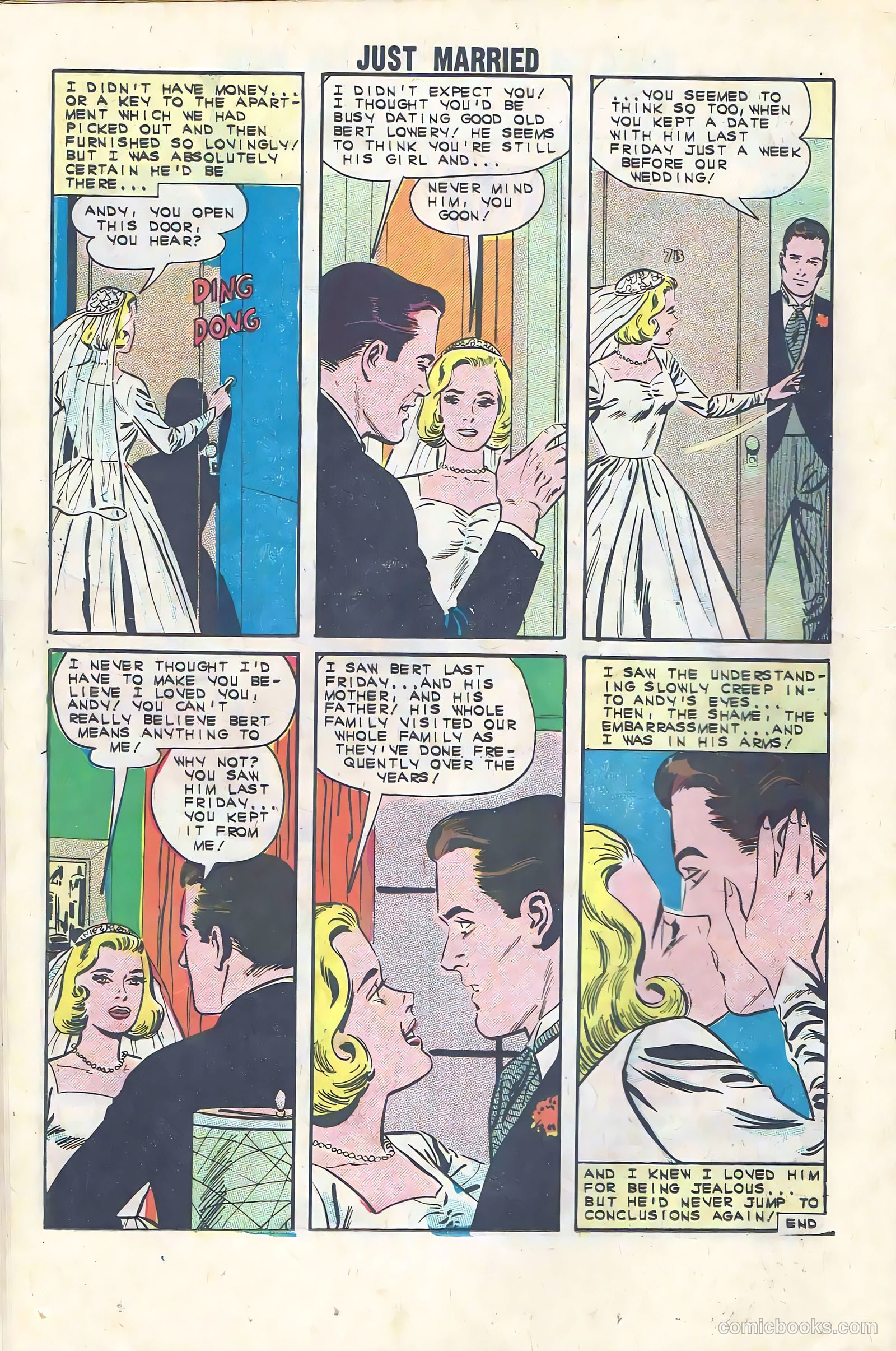 Just Married #28 (1962) — page 18 of 36