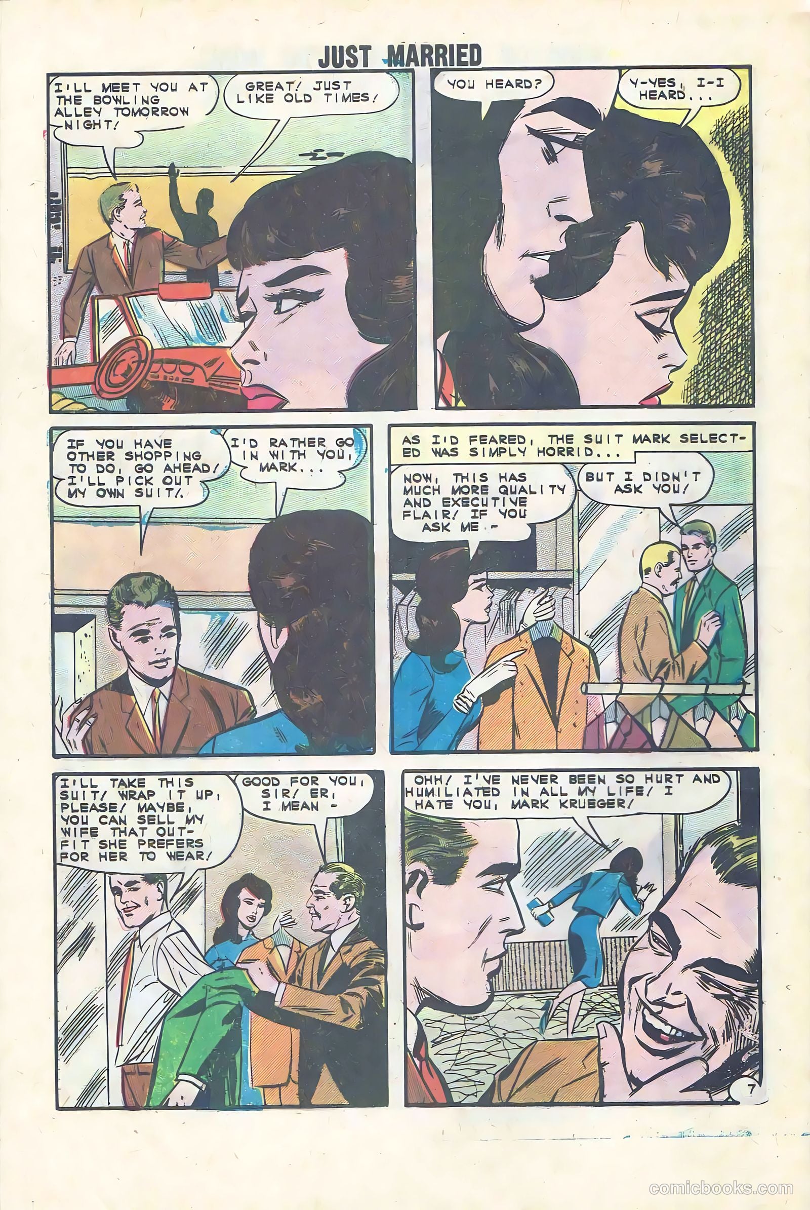 Just Married #28 (1962) — page 28 of 36
