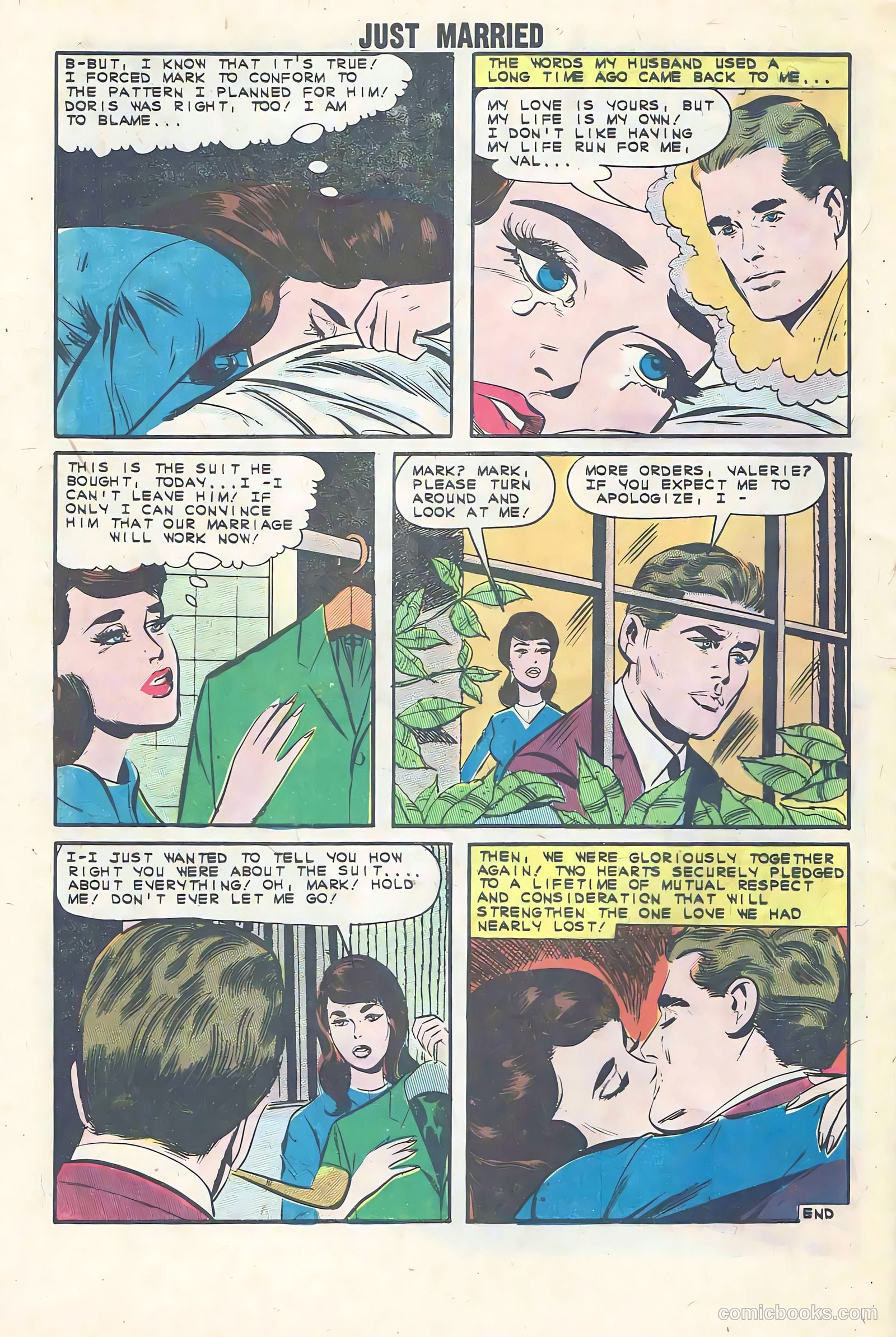 Just Married #28 (1962) — page 32 of 36