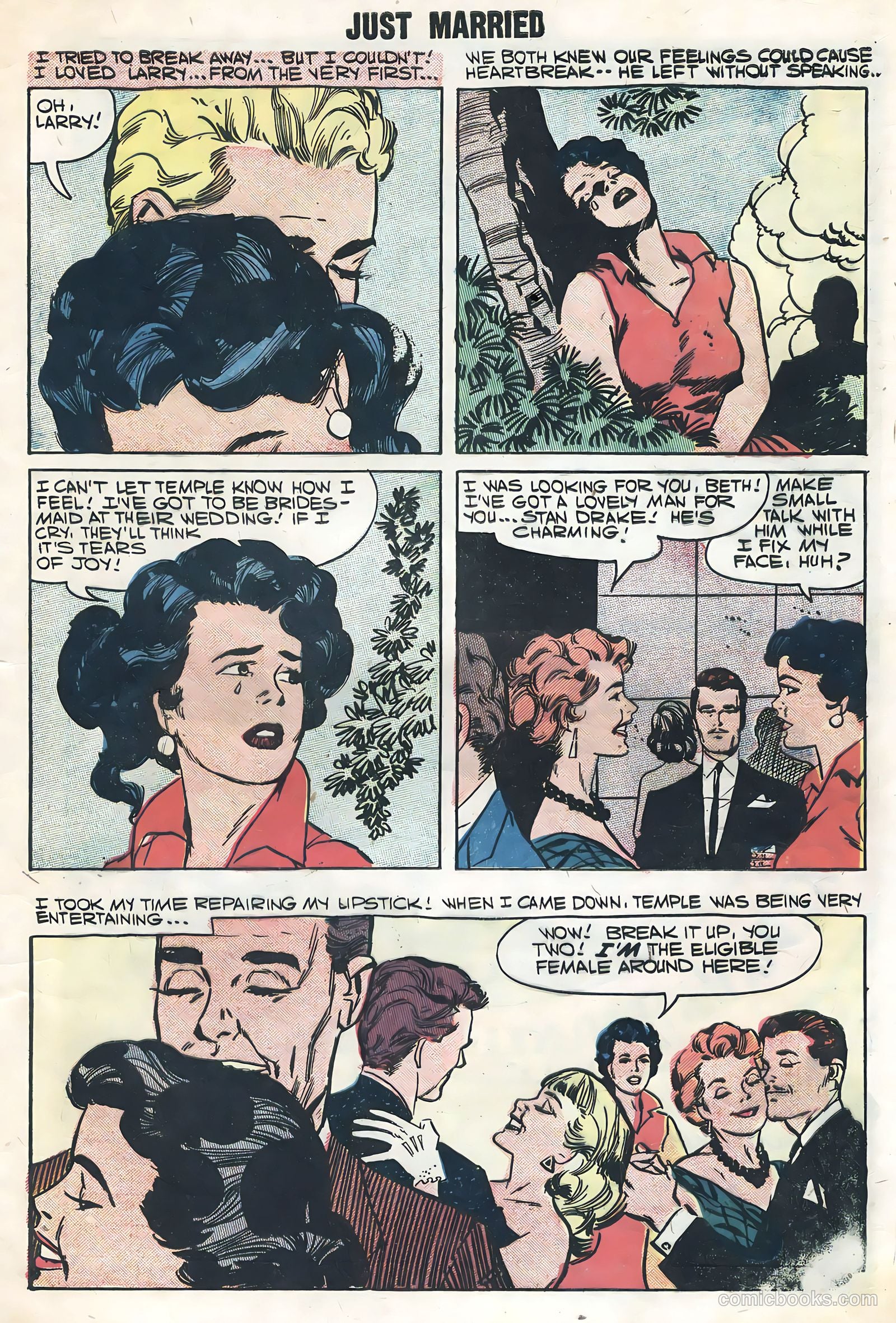 Just Married #3 (1958) — page 5 of 36