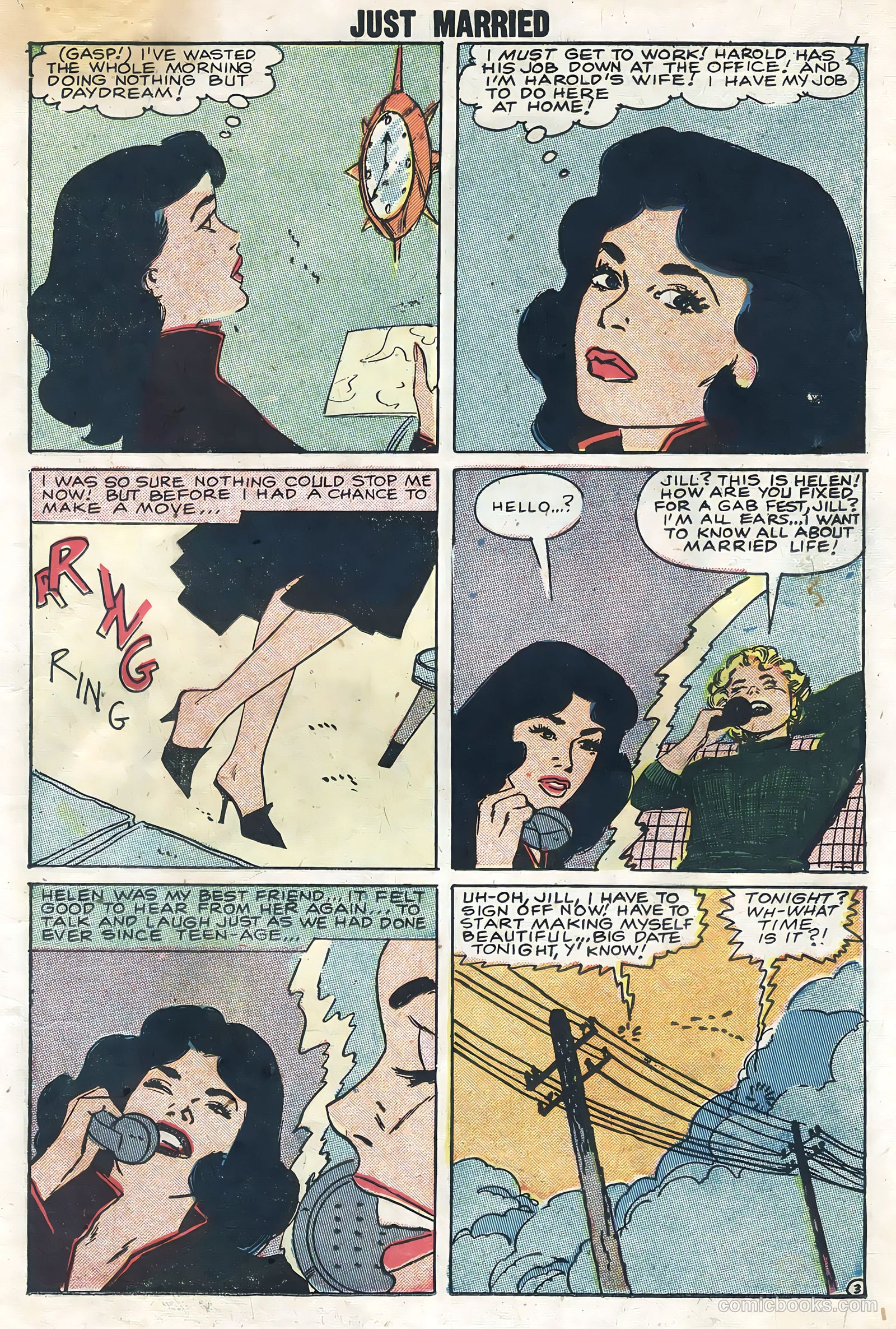 Just Married #3 (1958) — page 11 of 36