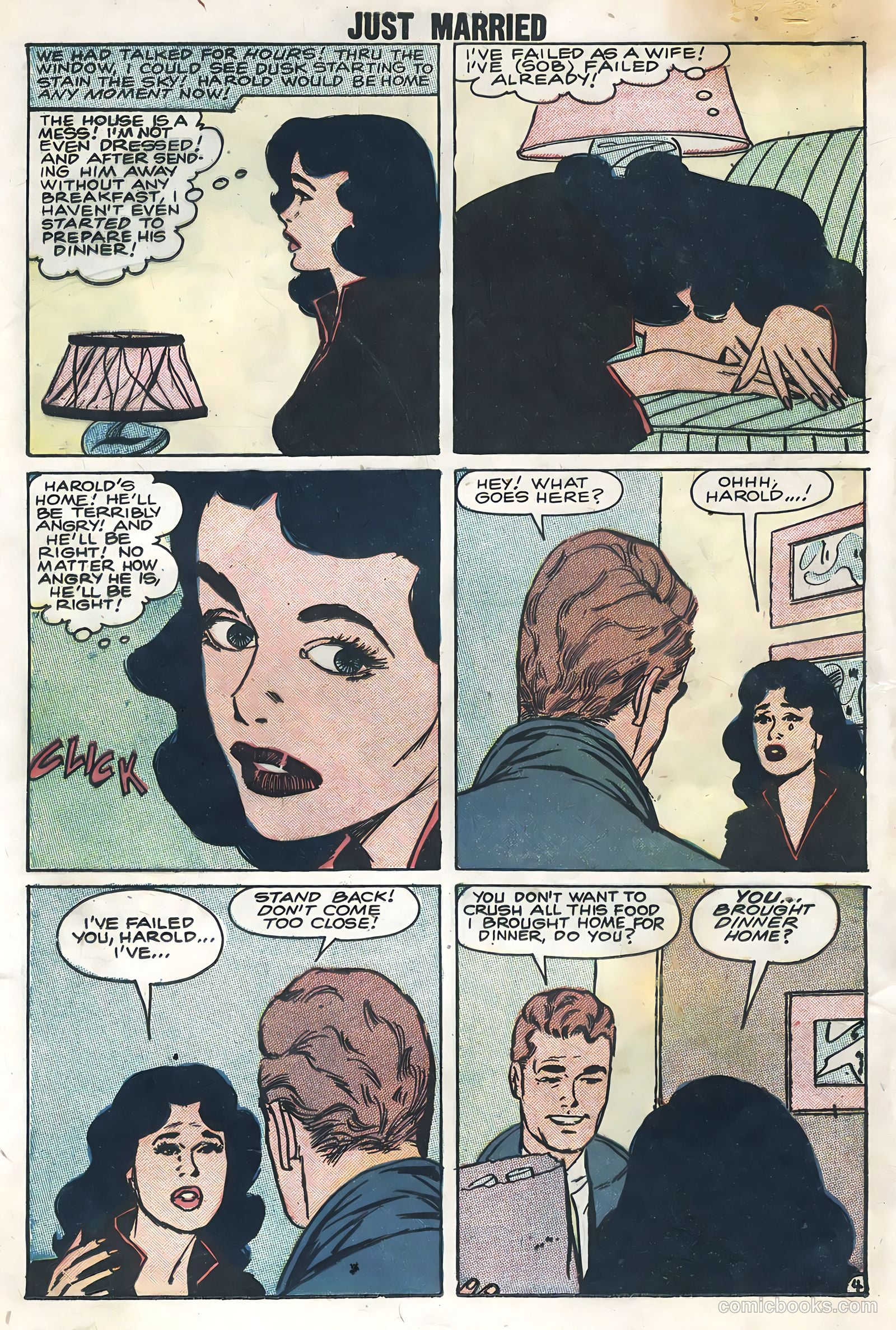 Just Married #3 (1958) — page 12 of 36