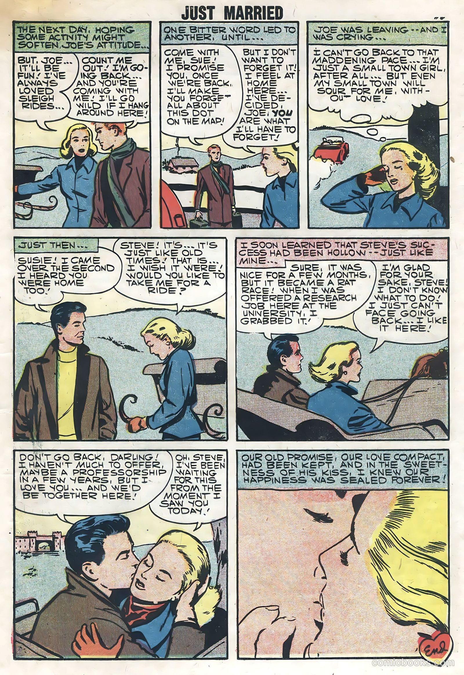 Just Married #3 (1958) — page 19 of 36