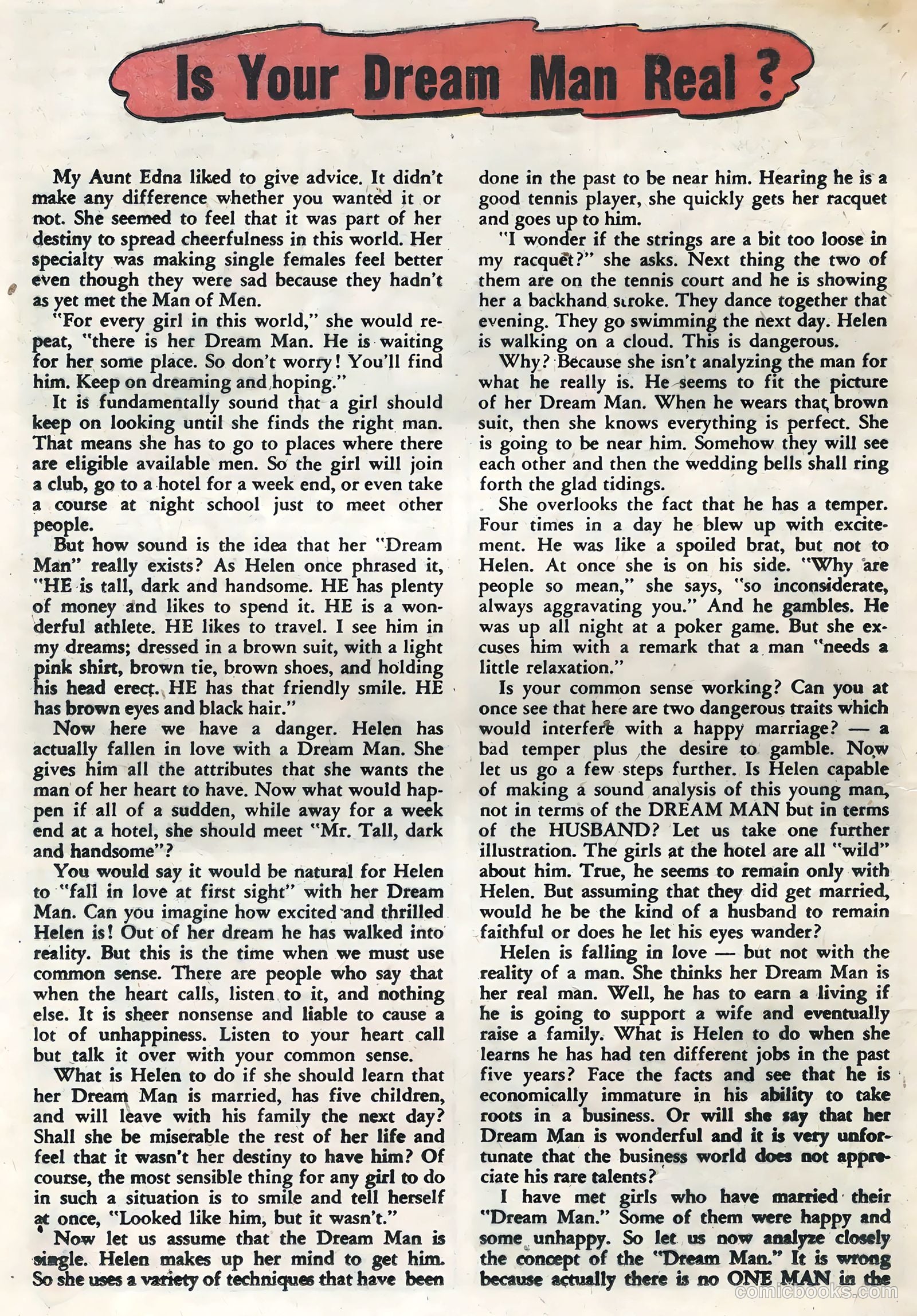 Just Married #3 (1958) — page 20 of 36