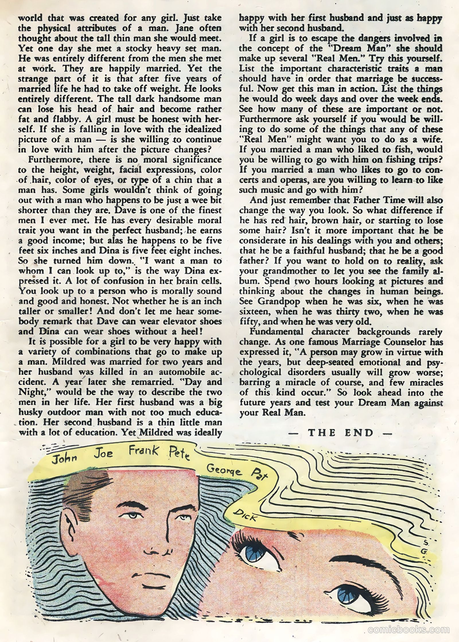 Just Married #3 (1958) — page 21 of 36