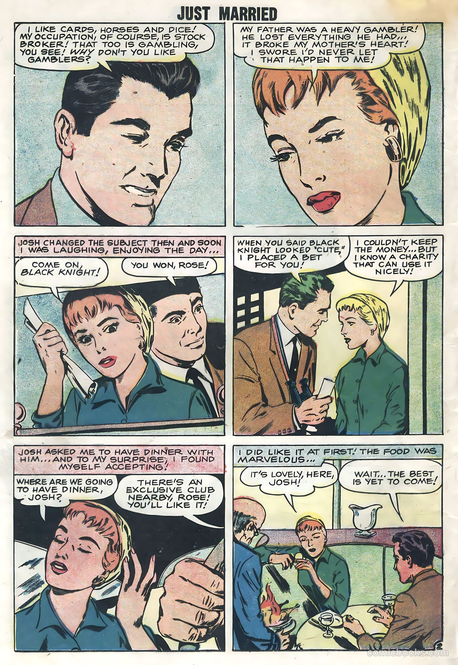 Just Married #3 (1958) — page 24 of 36
