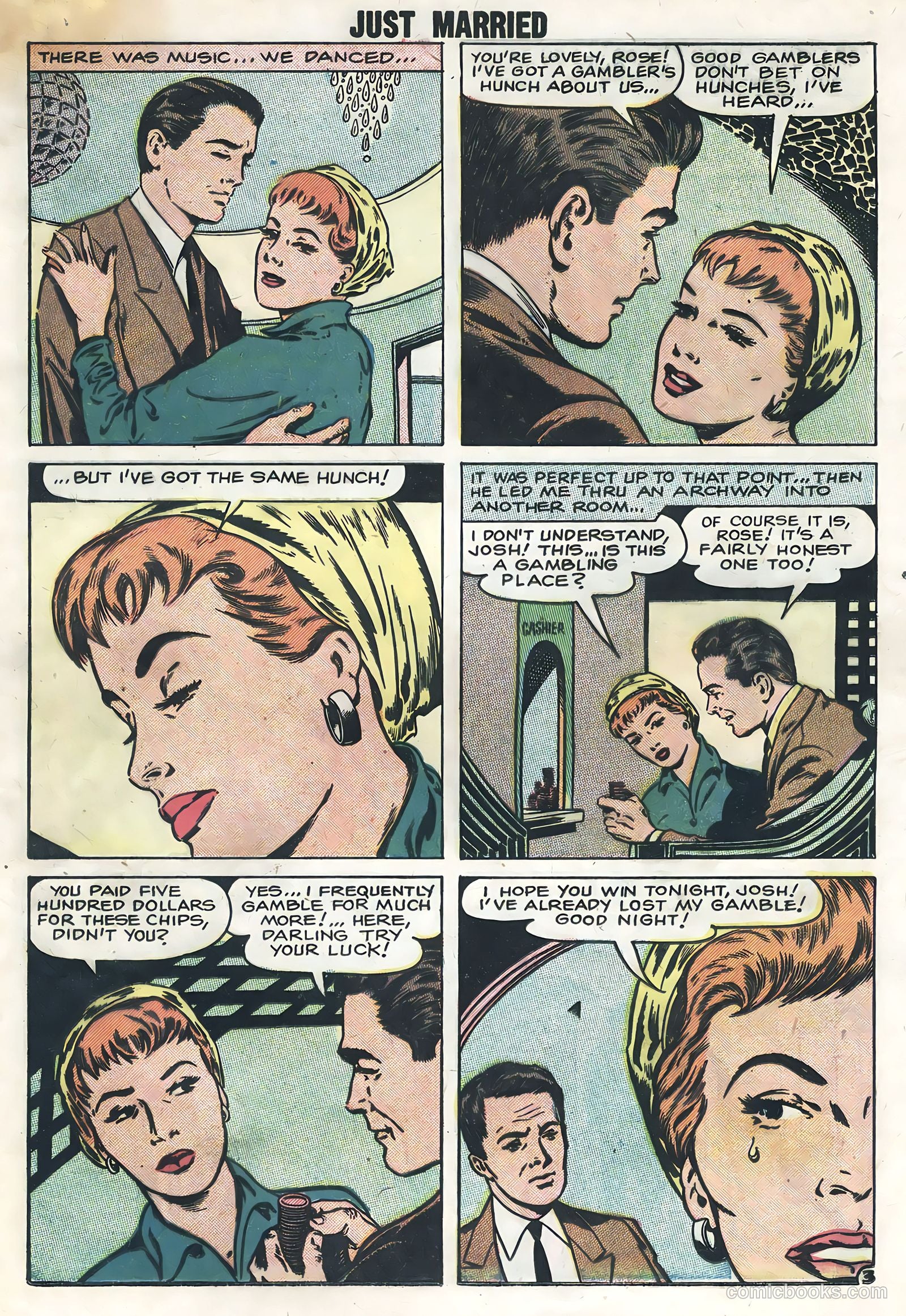 Just Married #3 (1958) — page 25 of 36