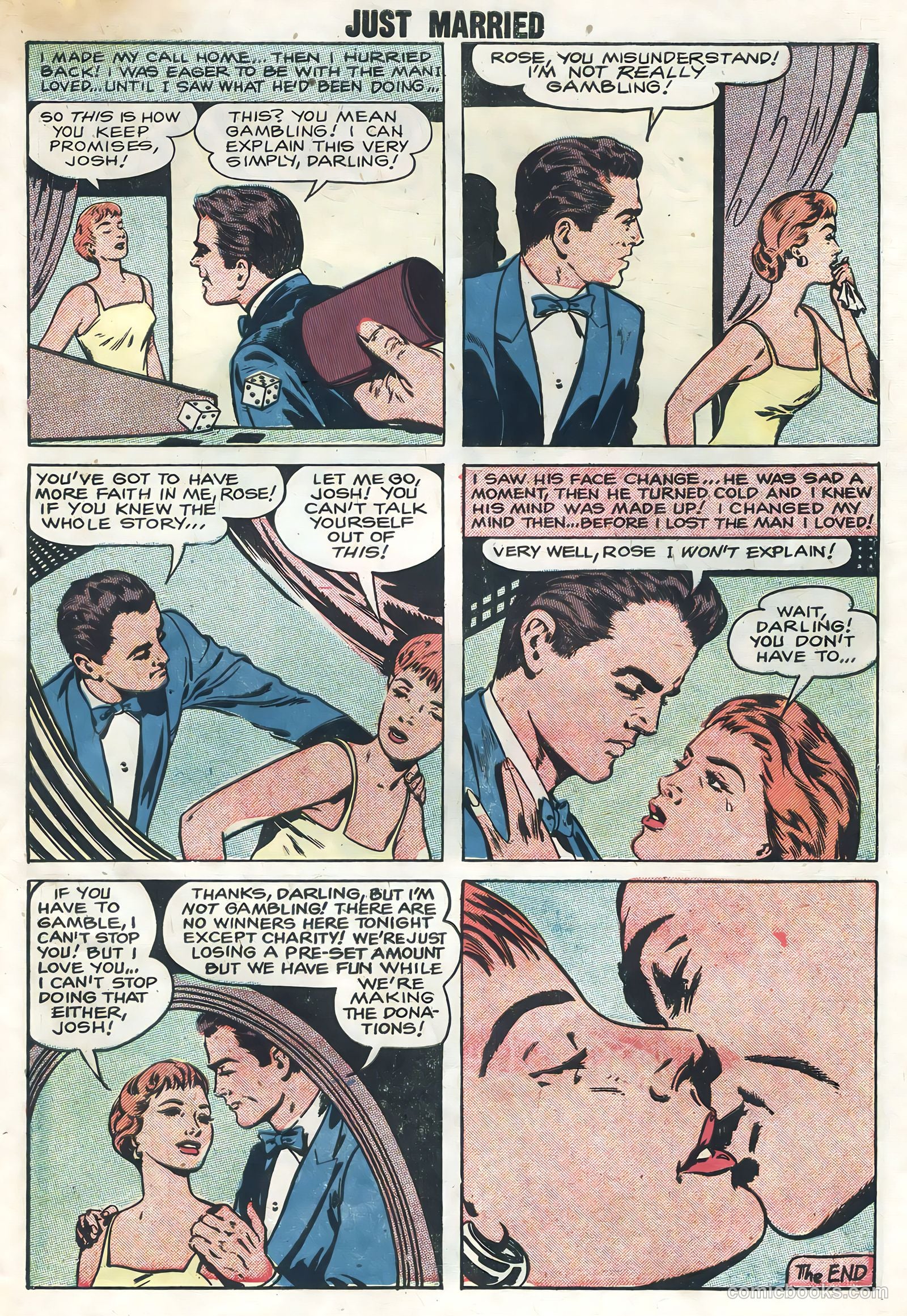 Just Married #3 (1958) — page 27 of 36