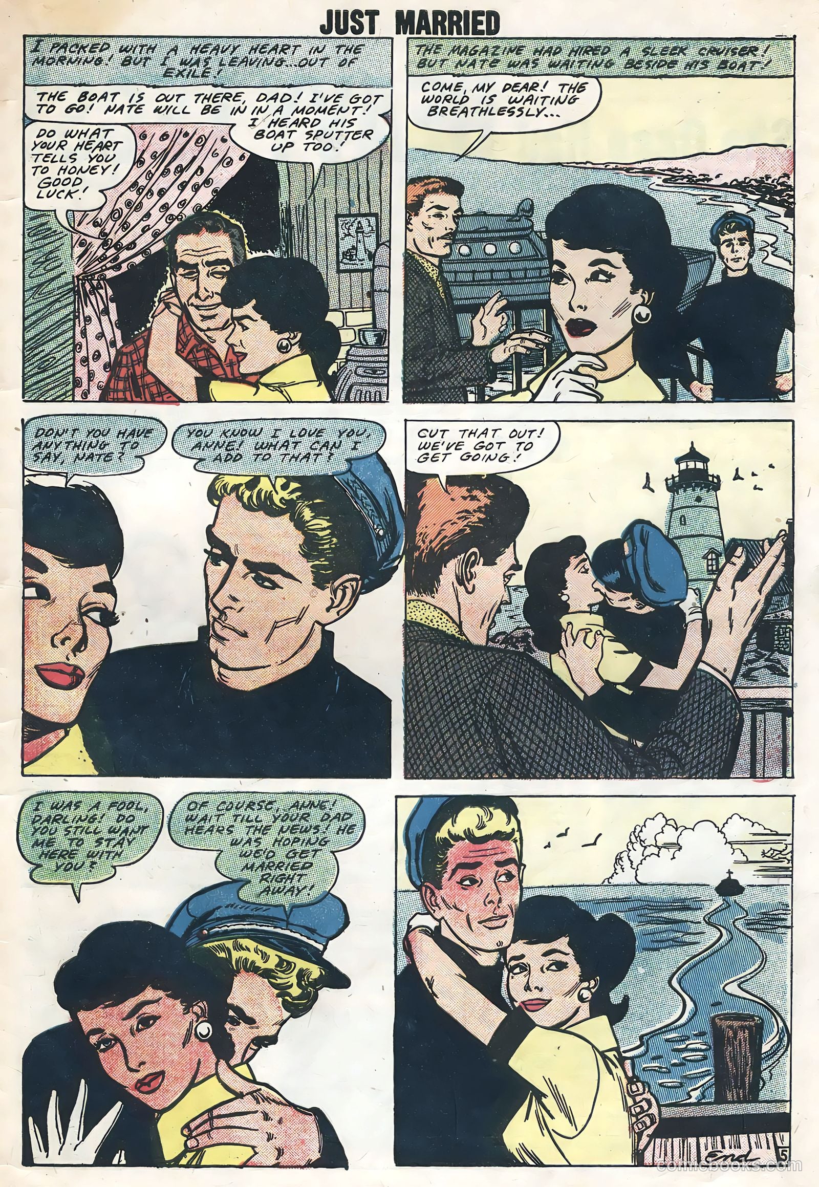 Just Married #3 (1958) — page 33 of 36