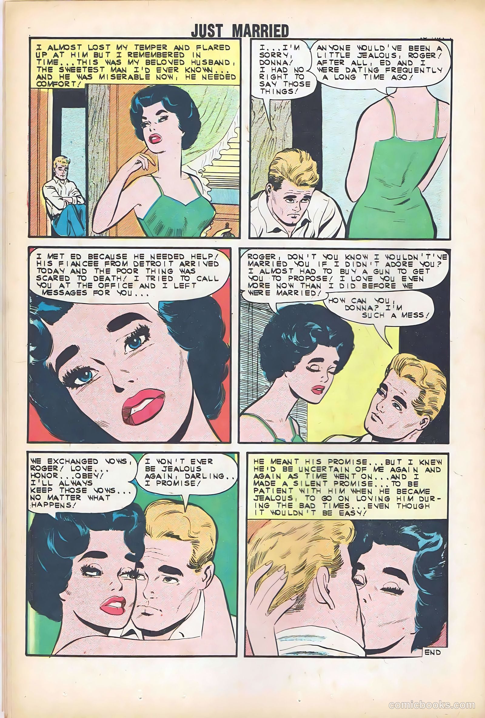 Just Married #30 (1963) — page 16 of 36