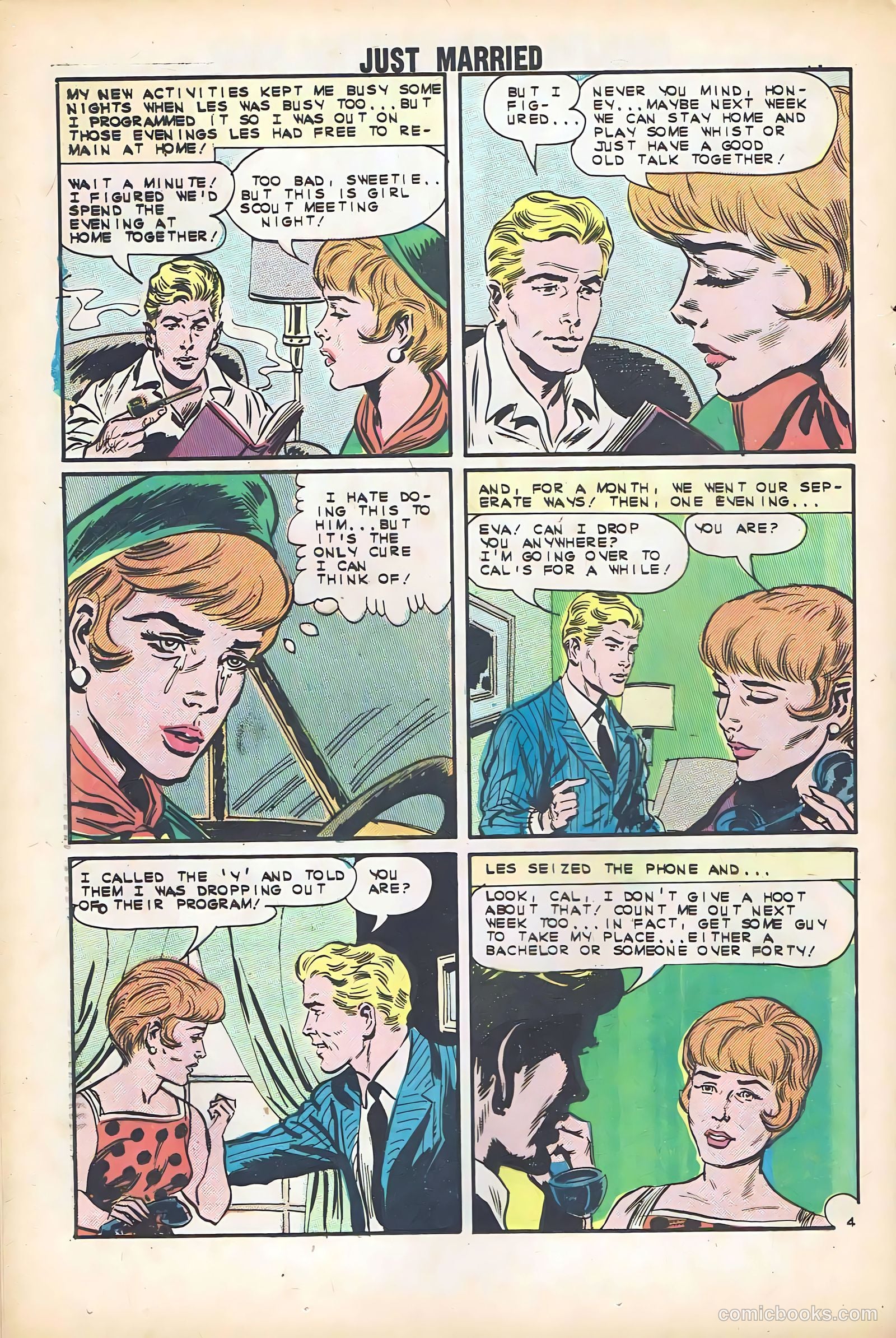Just Married #30 (1963) — page 20 of 36