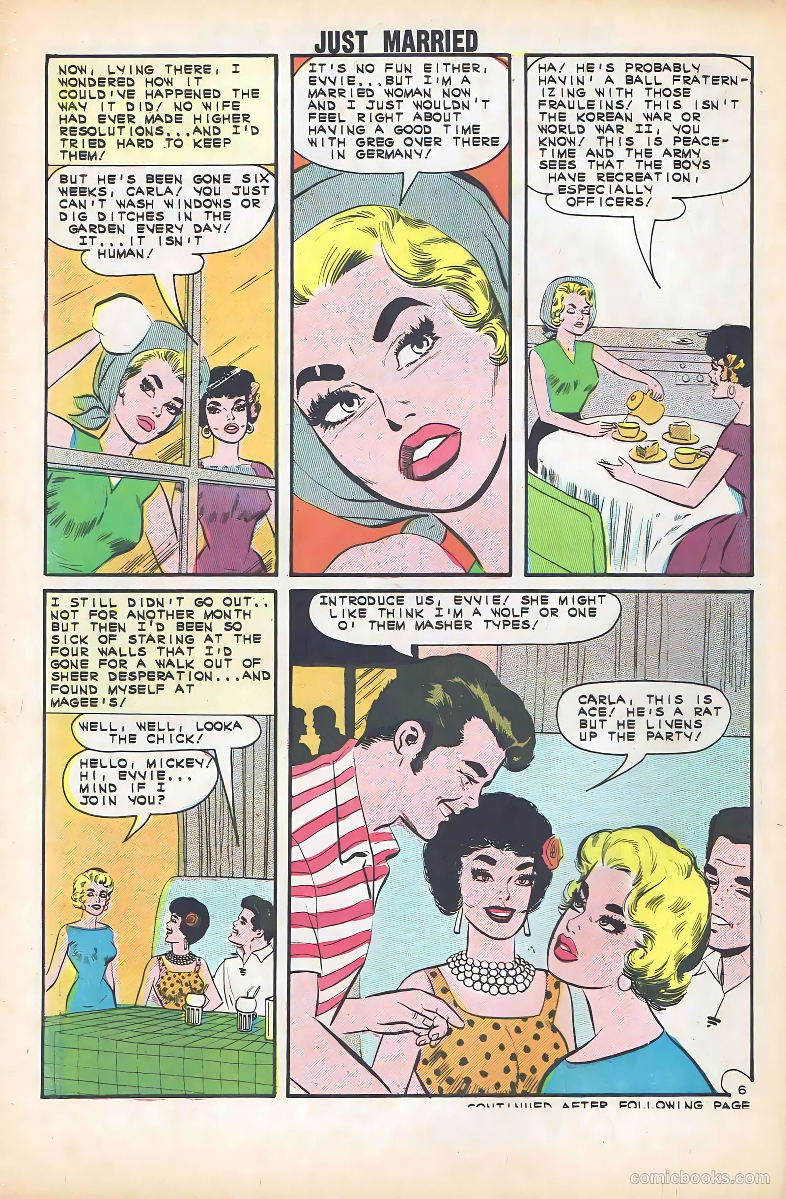 Just Married #30 (1963) — page 30 of 36