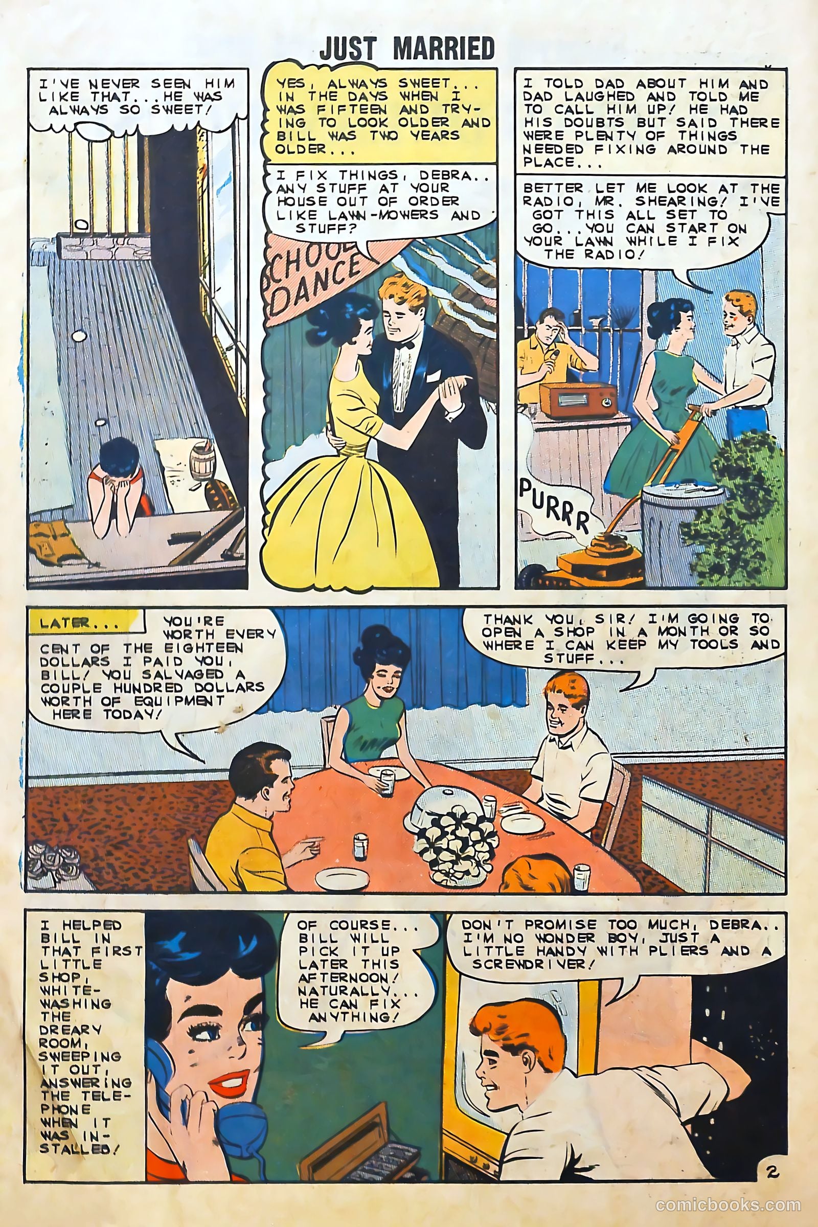 Just Married #31 (1963) — page 10 of 36