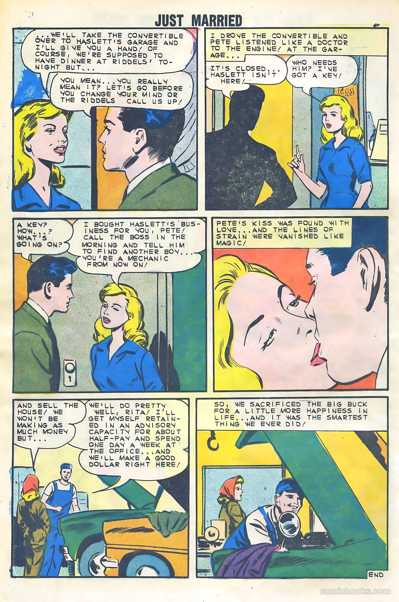 Just Married #32 (1963) — page 8 of 36