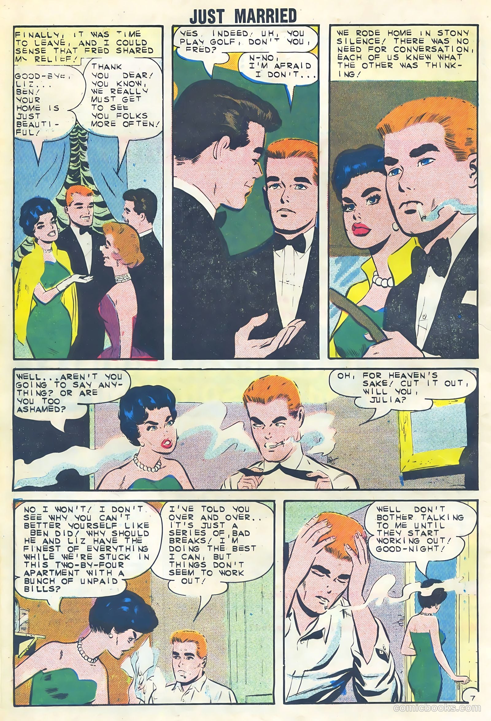 Just Married #32 (1963) — page 16 of 36