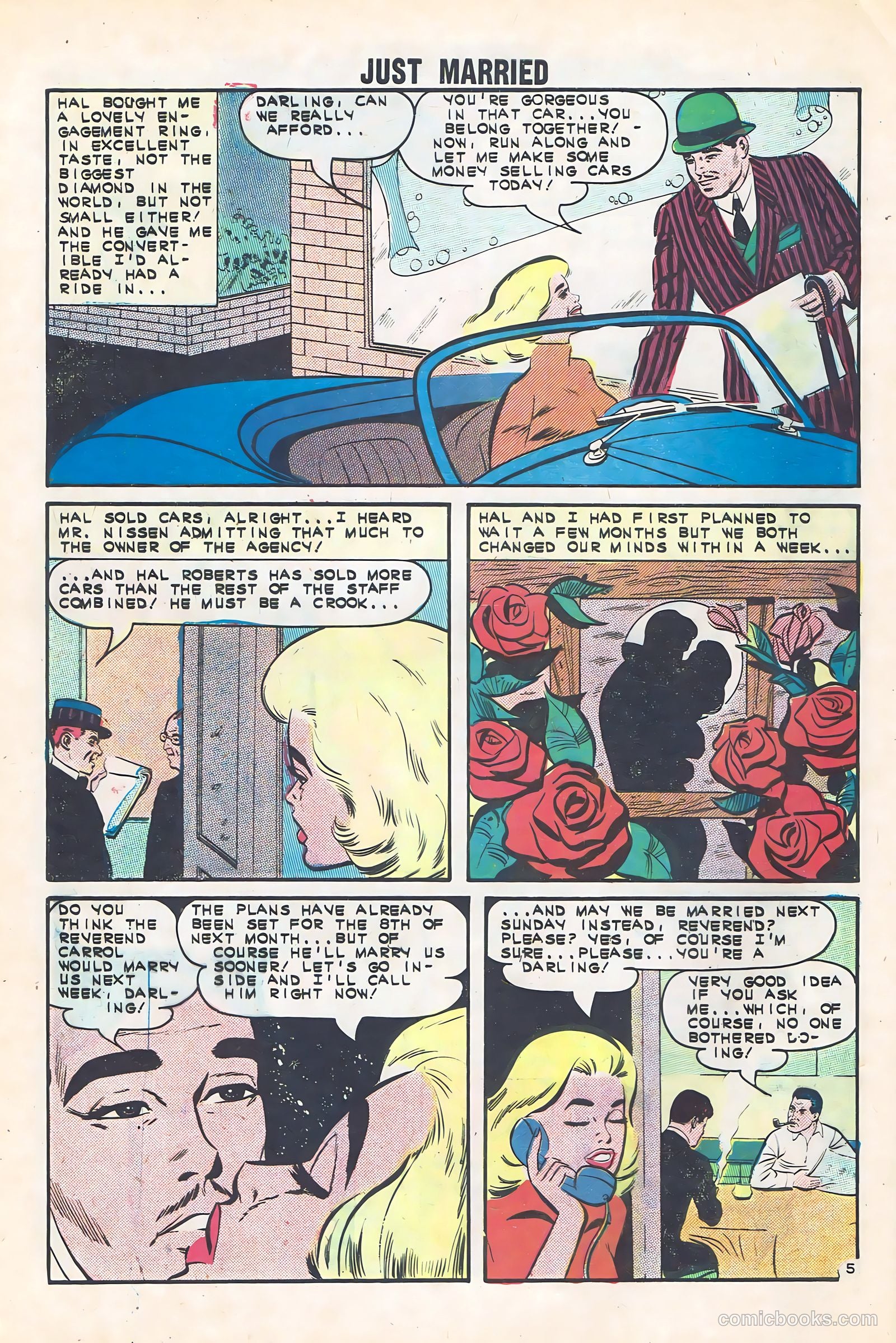 Just Married #33 (1963) — page 28 of 36