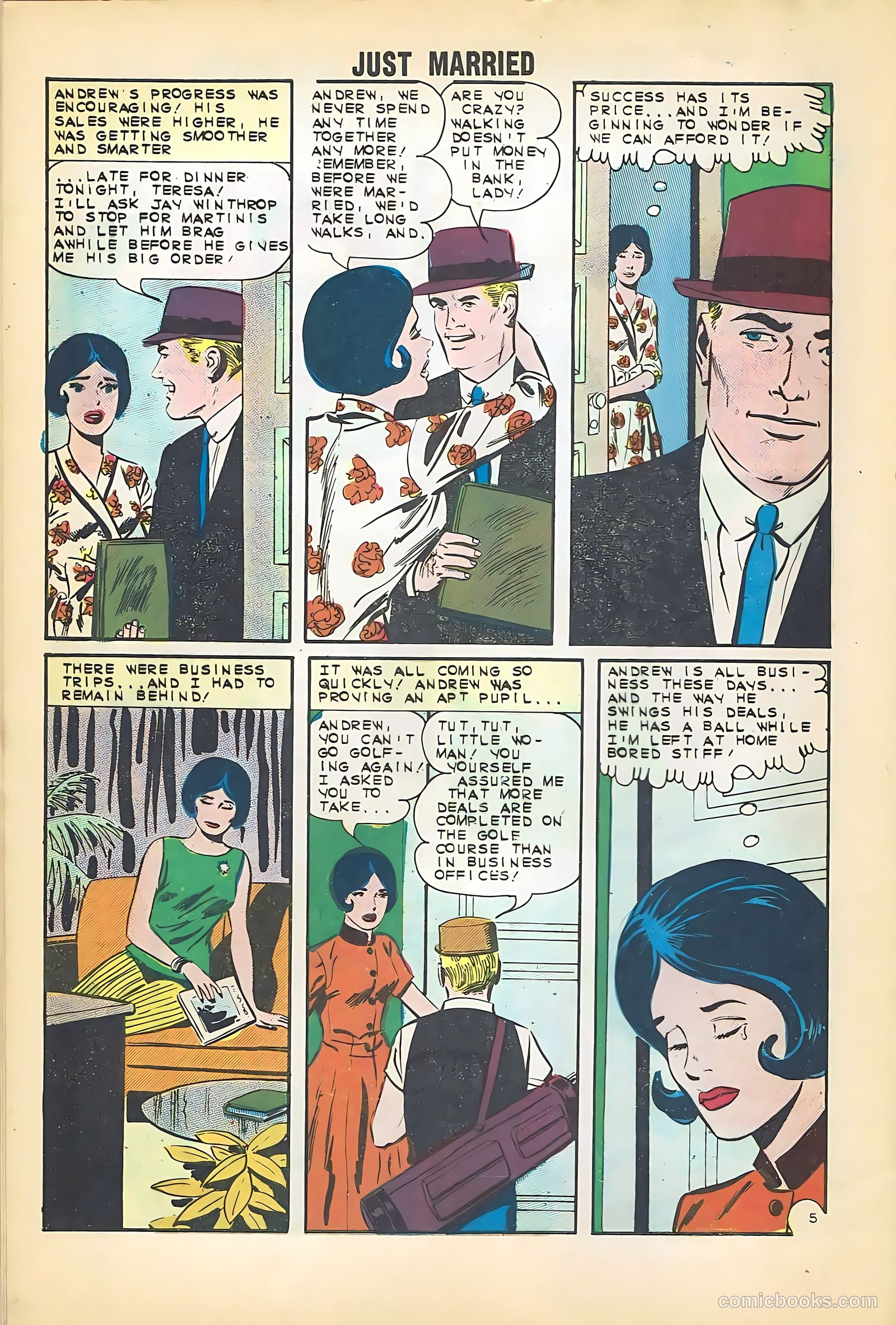Just Married #34 (1963) — page 8 of 36