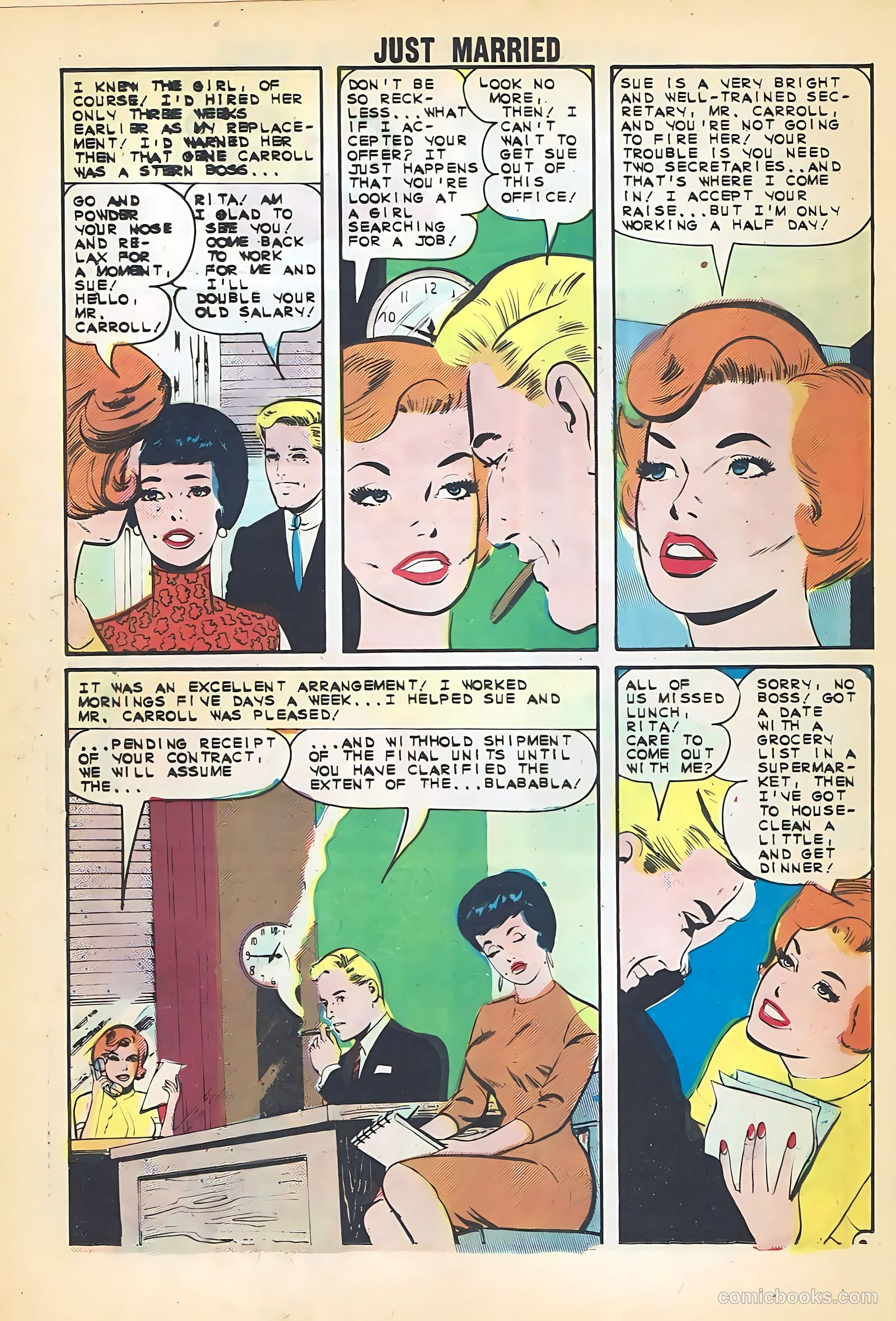 Just Married #34 (1963) — page 20 of 36