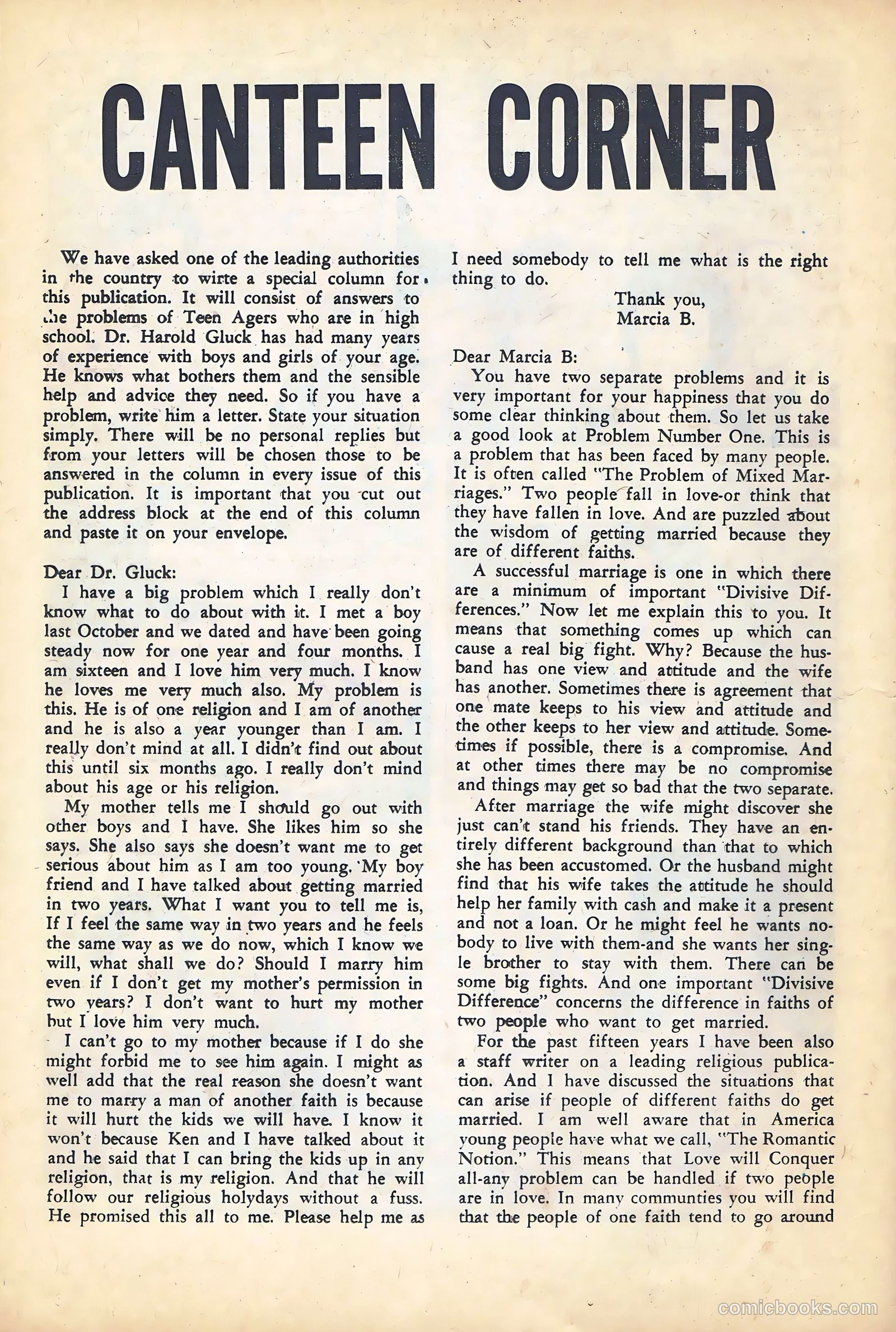 Just Married #35 (1964) — page 20 of 36