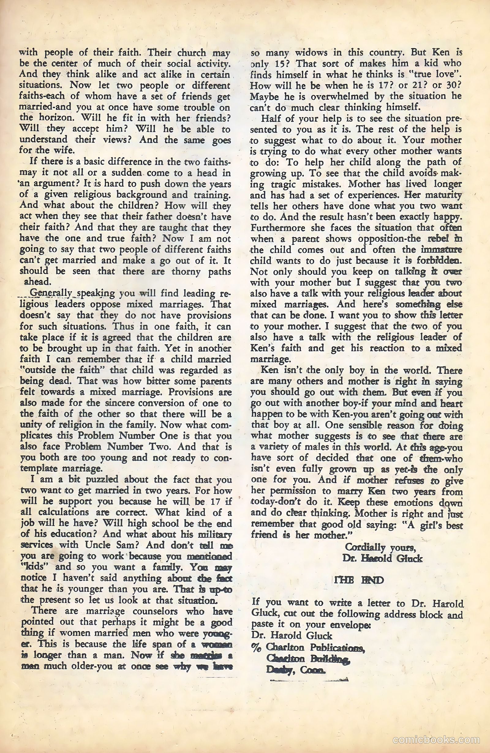 Just Married #35 (1964) — page 21 of 36