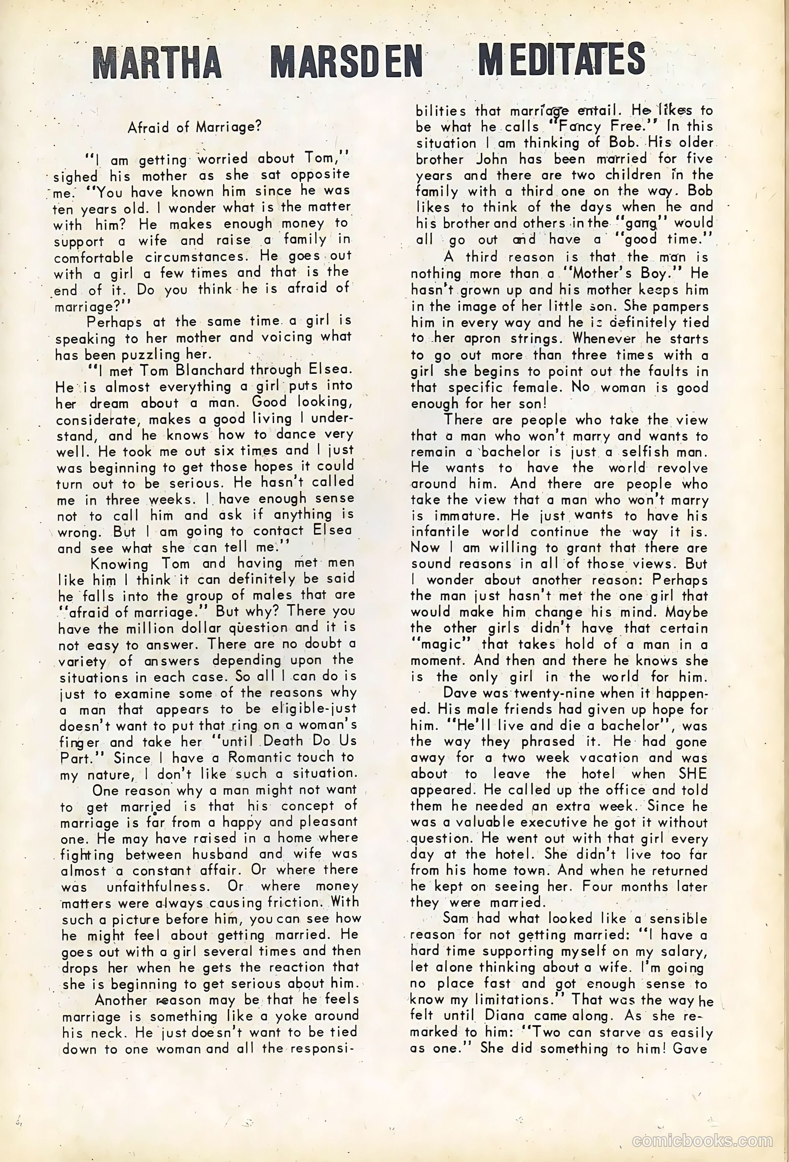 Just Married #37 (1964) — page 19 of 36