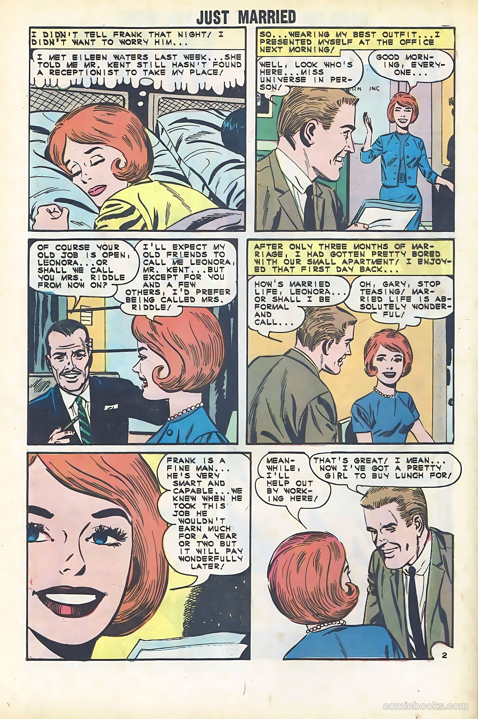 Just Married #37 (1964) — page 28 of 36