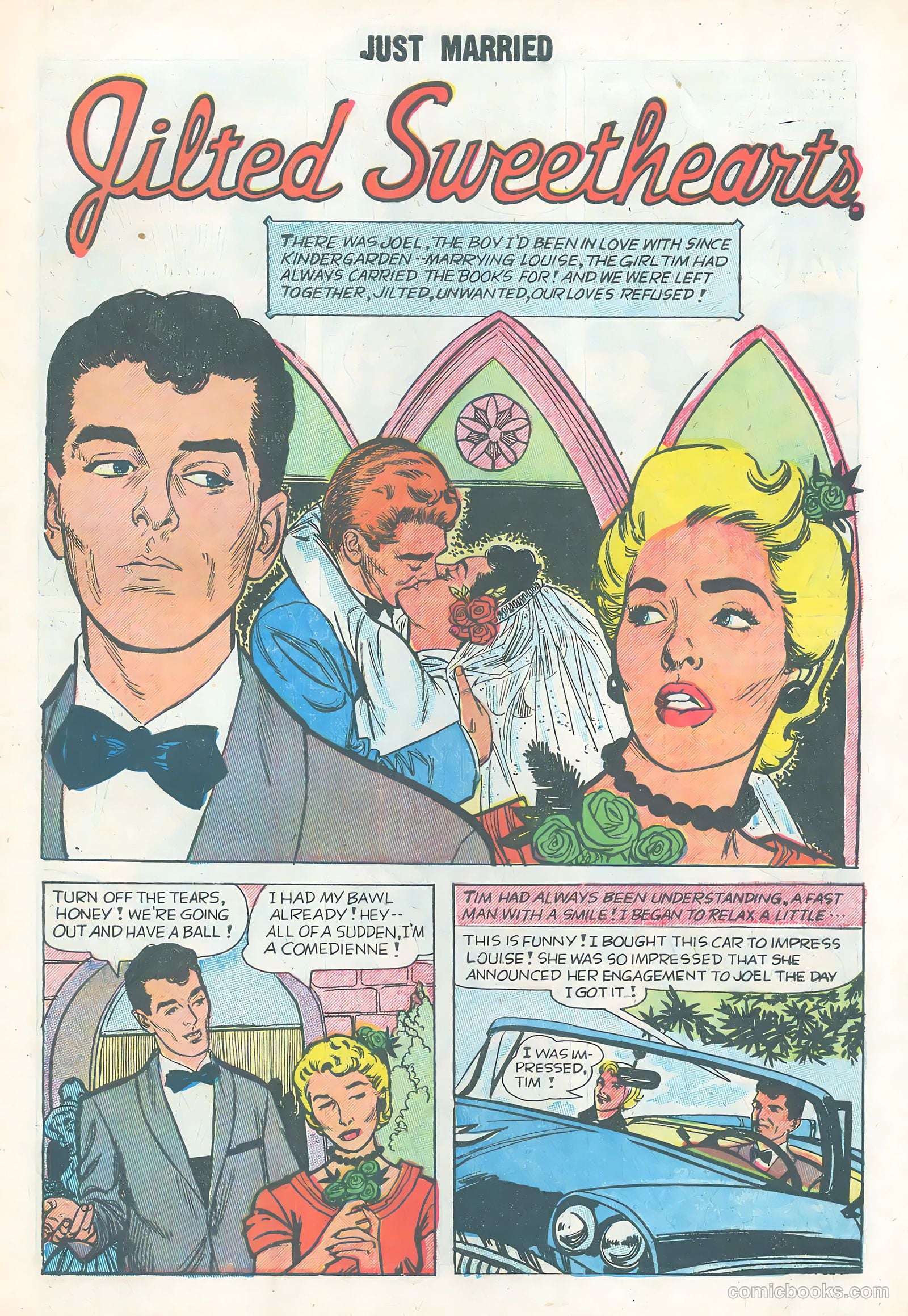 Just Married #4 (1958) — page 3 of 36